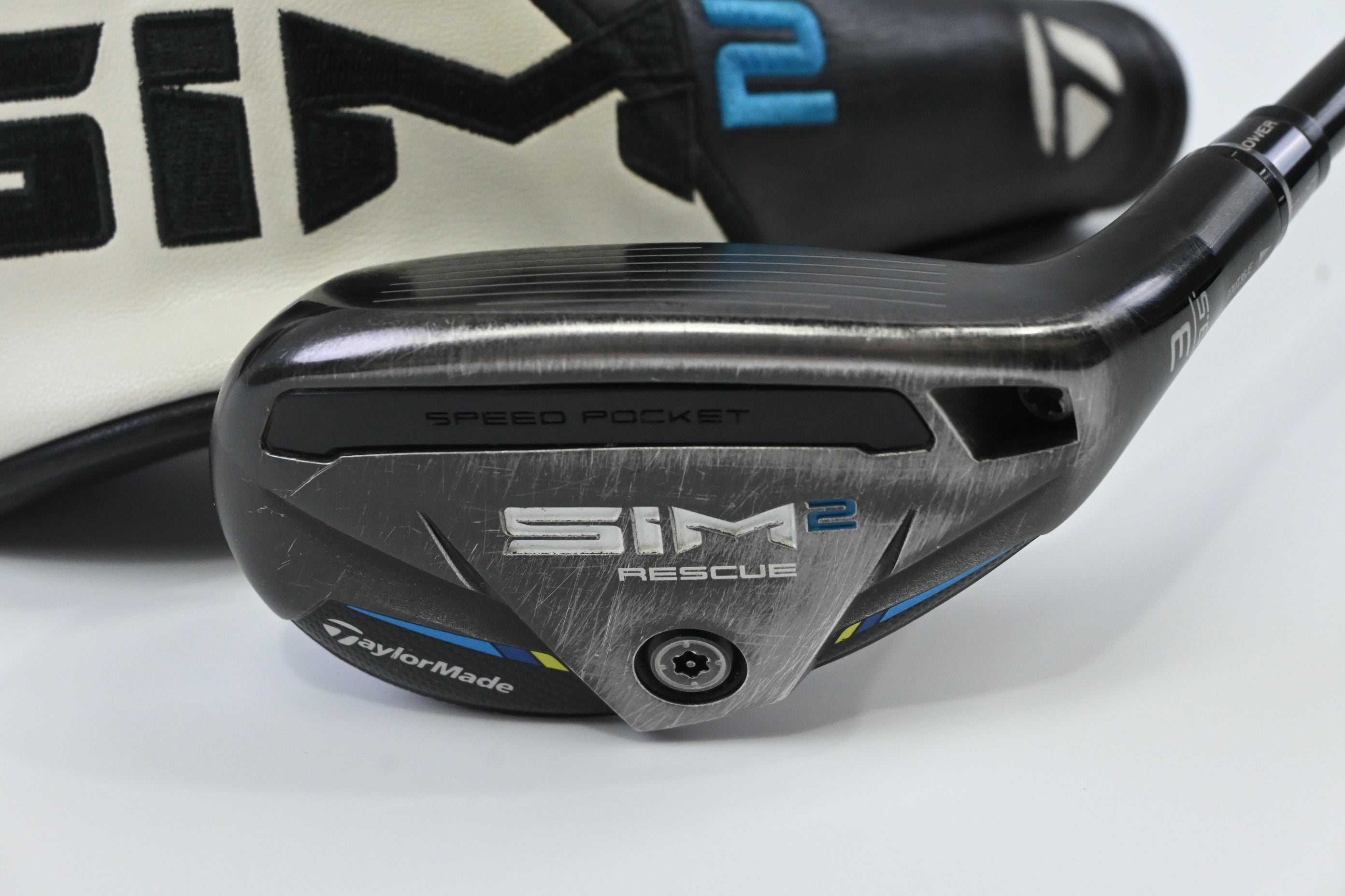Taylormade SIM2 #3 Hybrid / 19.5 Degree / Regular Flex Tensei AV Raw Blue 75