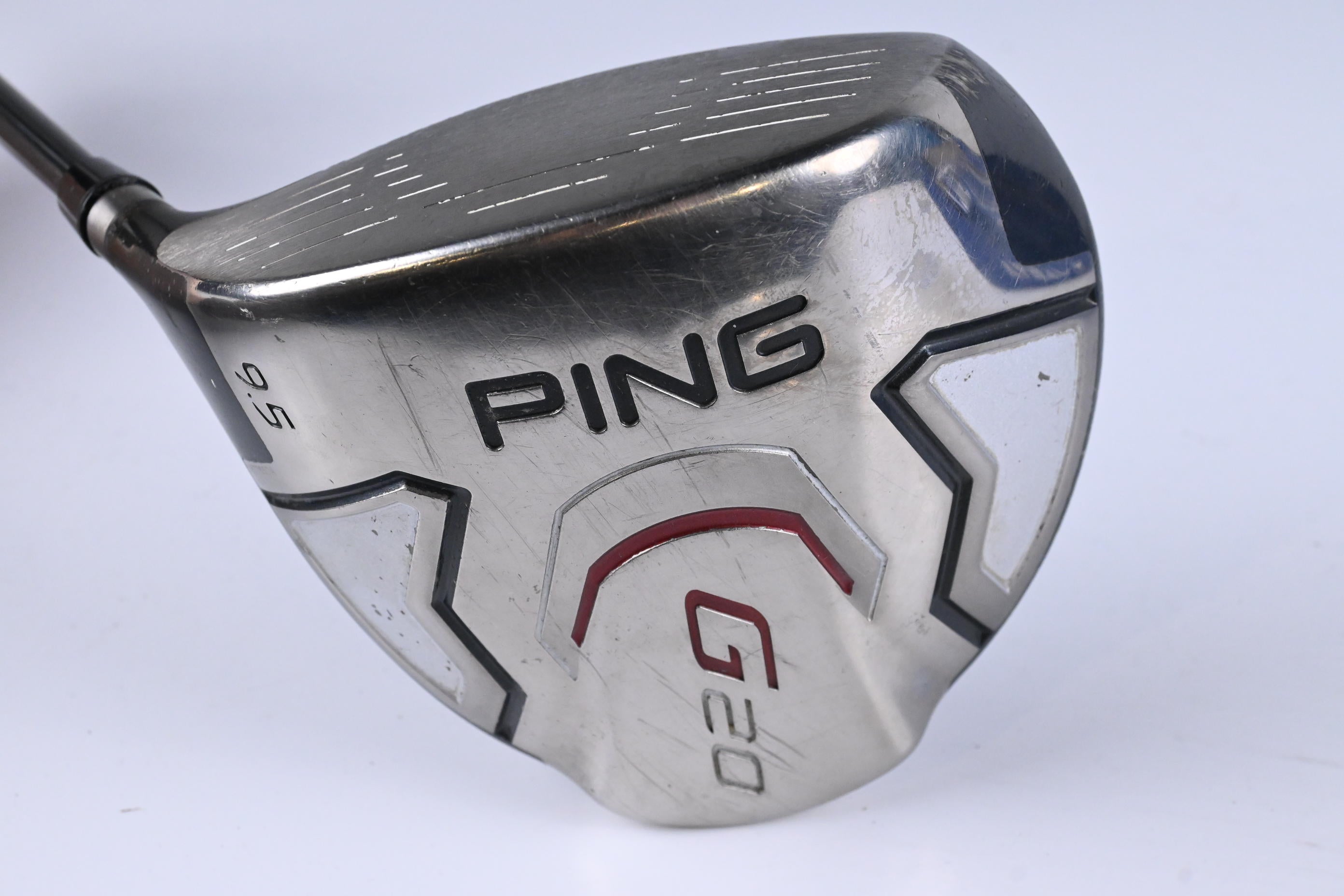 Left Hand Ping G20 Driver / 9.5 Degree / Stiff Flex Ping 350 Cushin Shaft