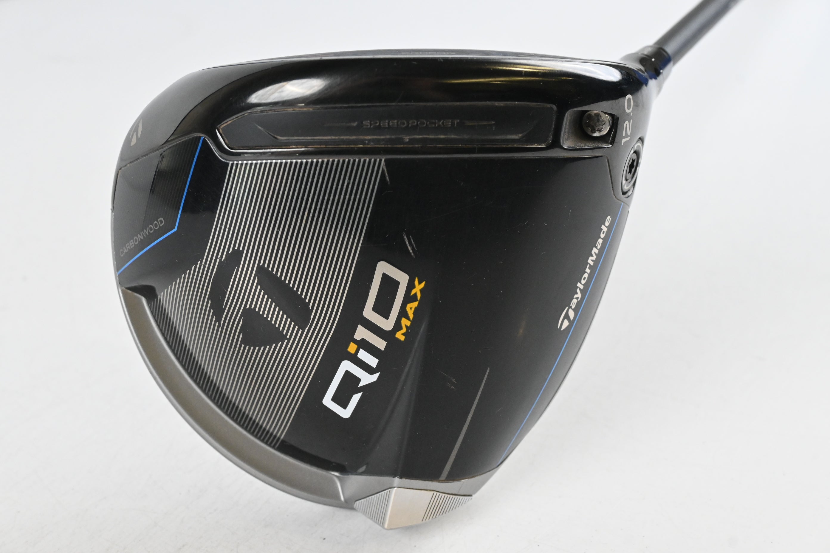 Taylormade Qi10 Max Driver / 12 Degree / Senior Flex Vanquish 4 Shaft