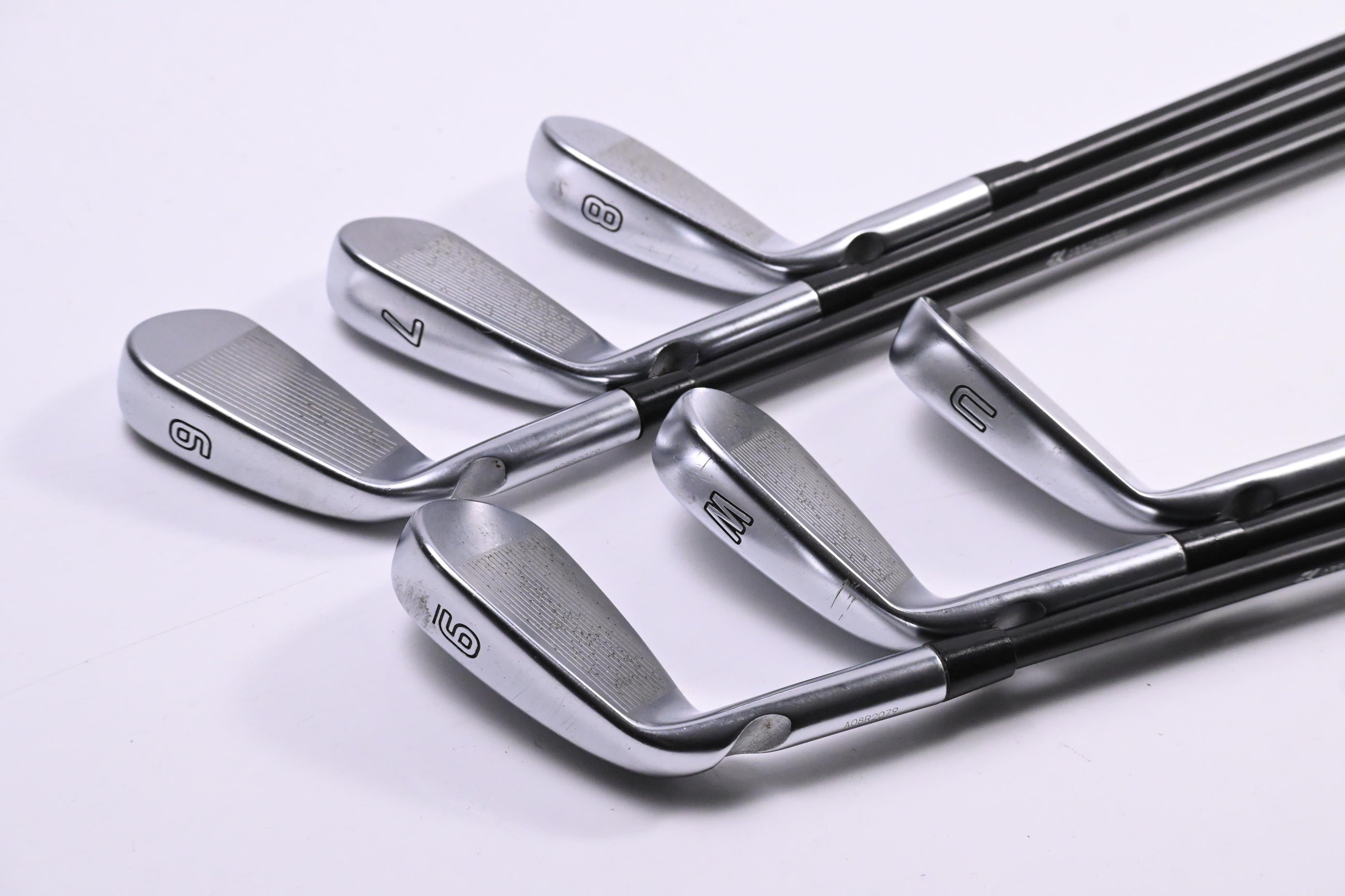 Ping i525 Irons / 6-PW+UW / Red Dot / Stiff Flex MMT 80 Shafts