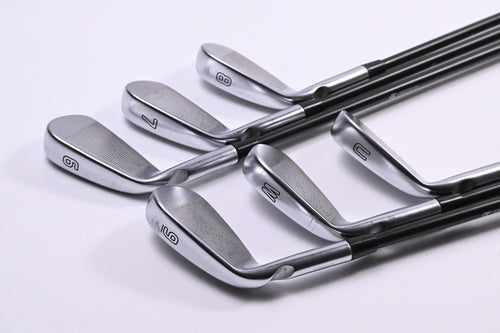 Ping i525 Irons / 6-PW+UW / Red Dot / Stiff Flex MMT 80 Shafts