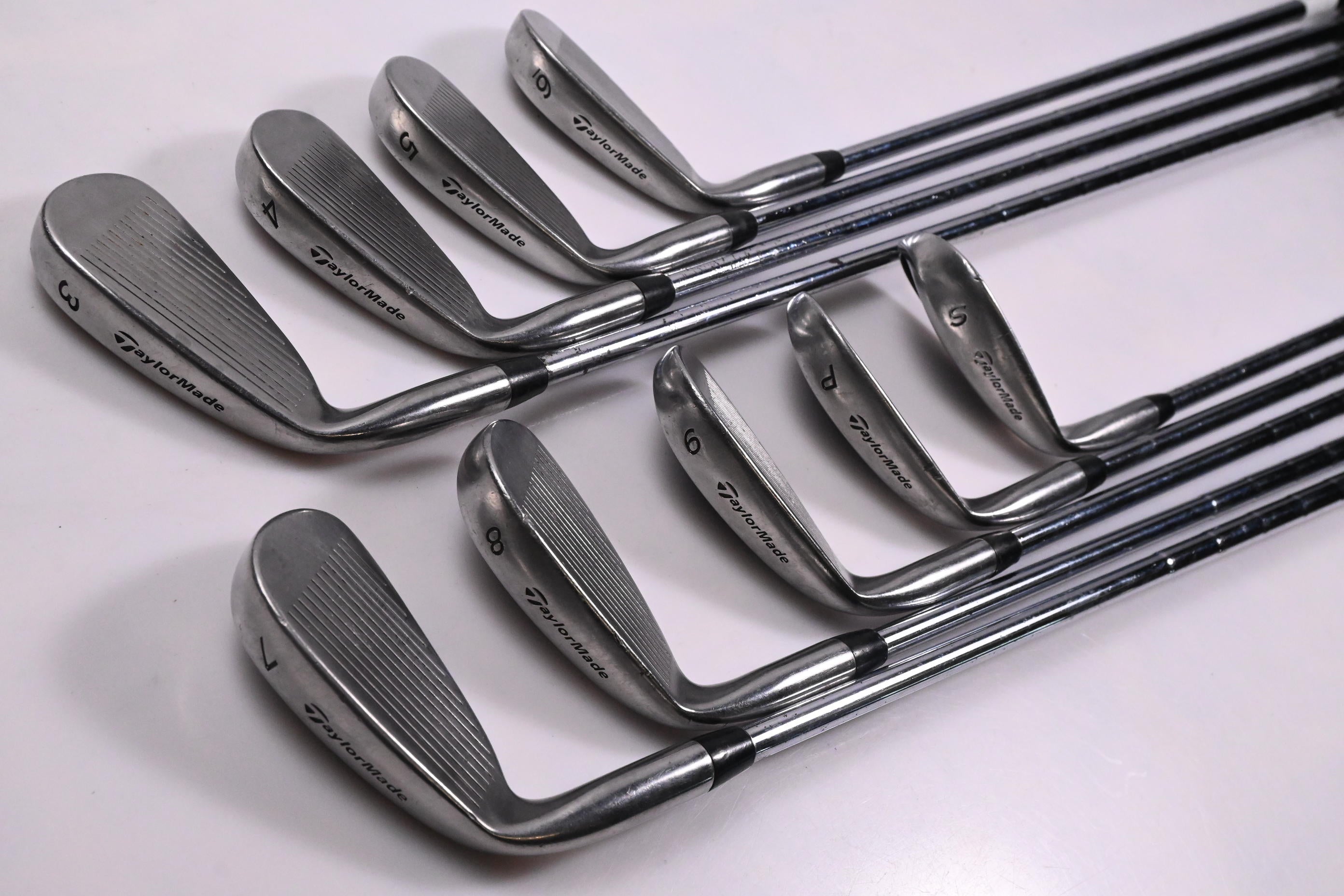 Taylormade 200 Steel Irons / 3-PW+SW / Regular Flex Taylormade 80 Shafts