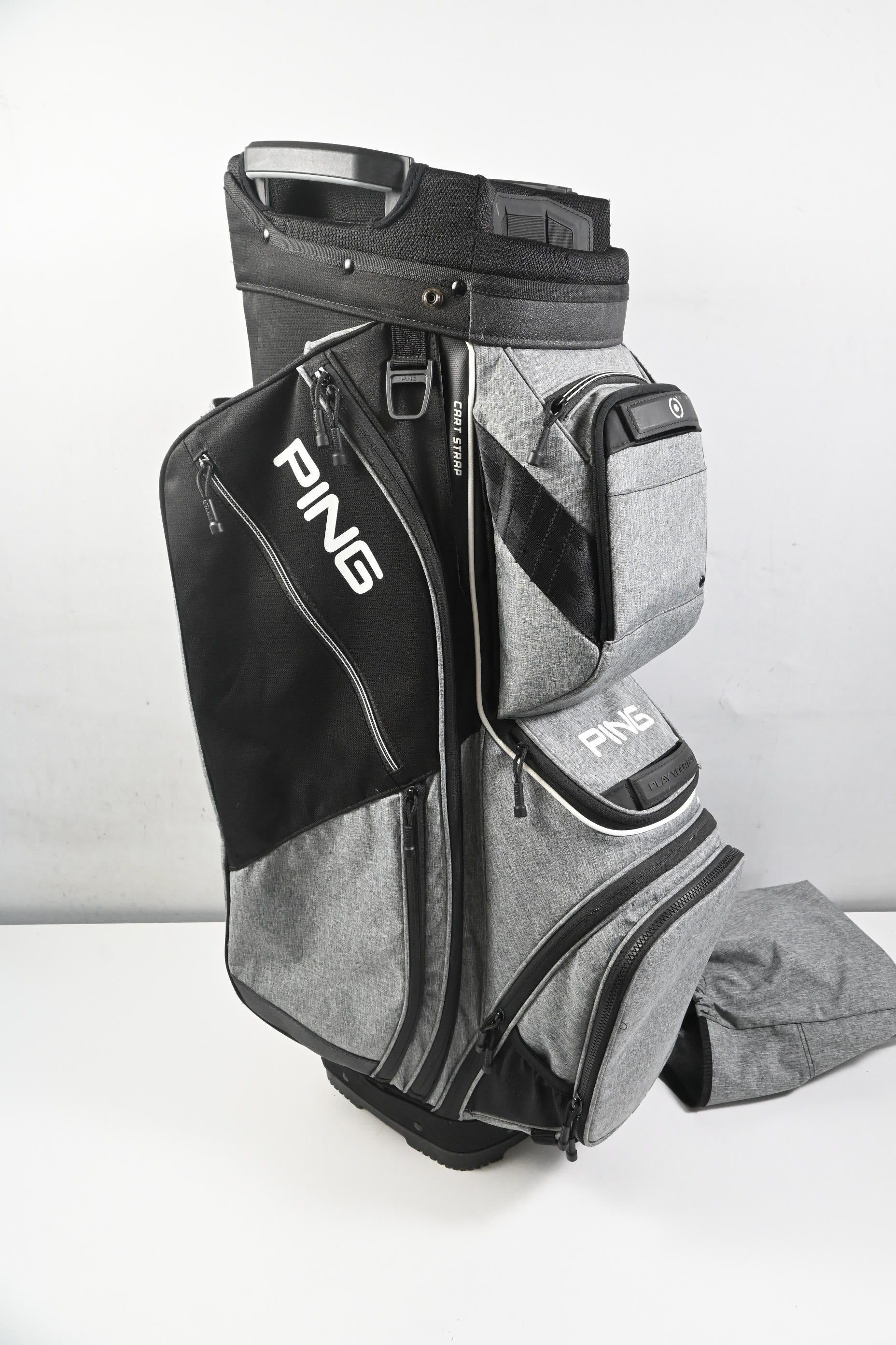 Ping Pioneer Cart Bag / 15-Way Divider / Grey, Black