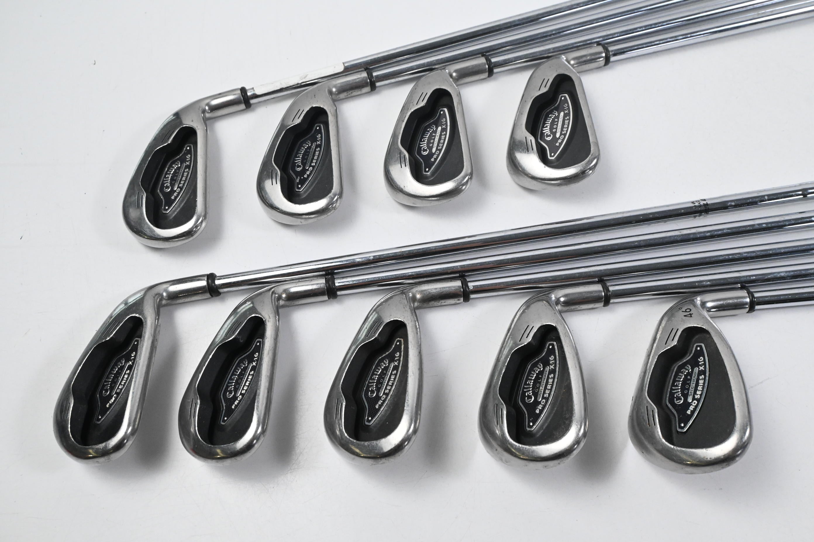 Callaway X-16 Pro Series Irons / 2-PW / Regular Flex Dynamic Gold R300 Shafts