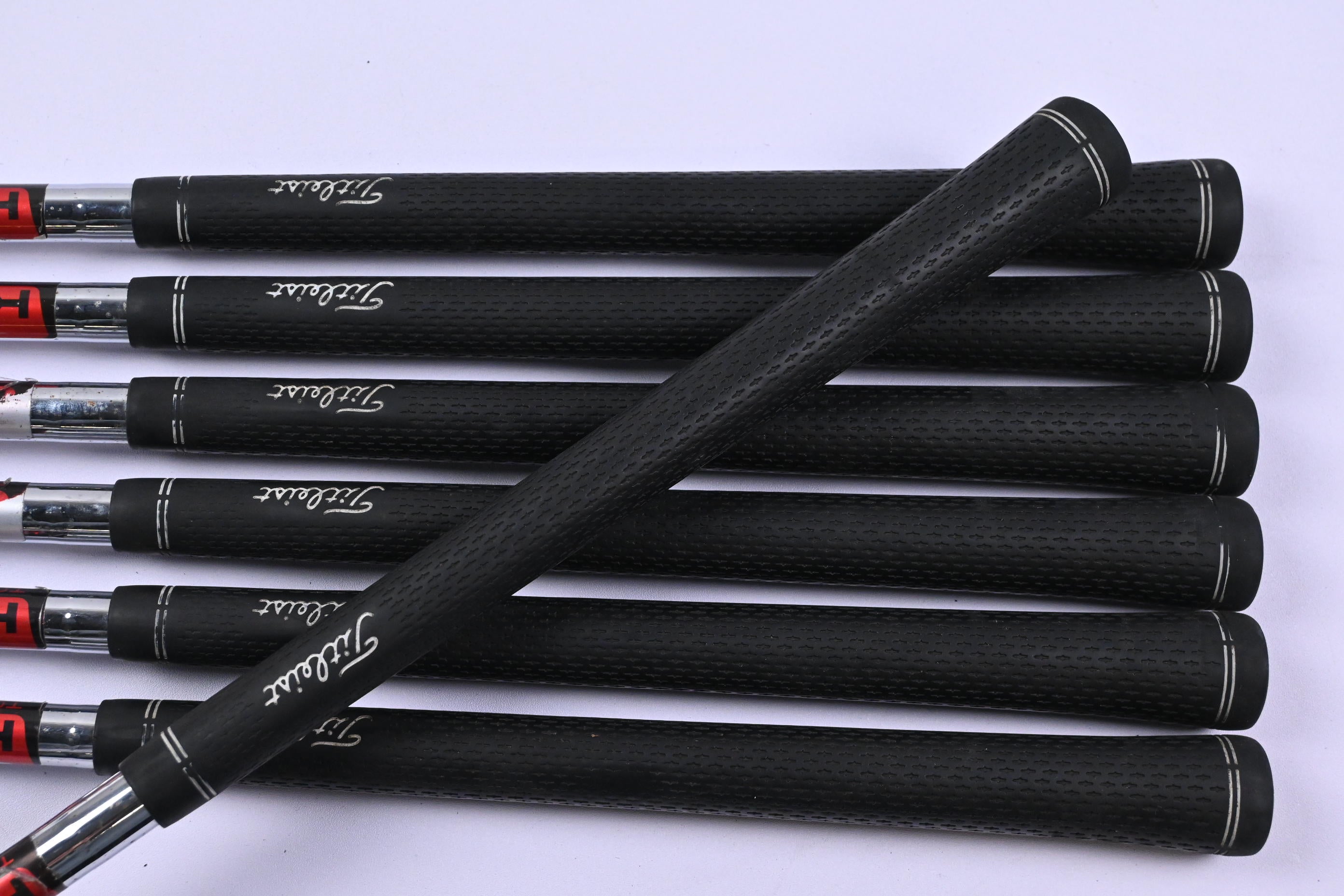 Left Hand Titleist 712 AP2 Irons / 4-PW / Stiff Flex KBS Tour Shafts