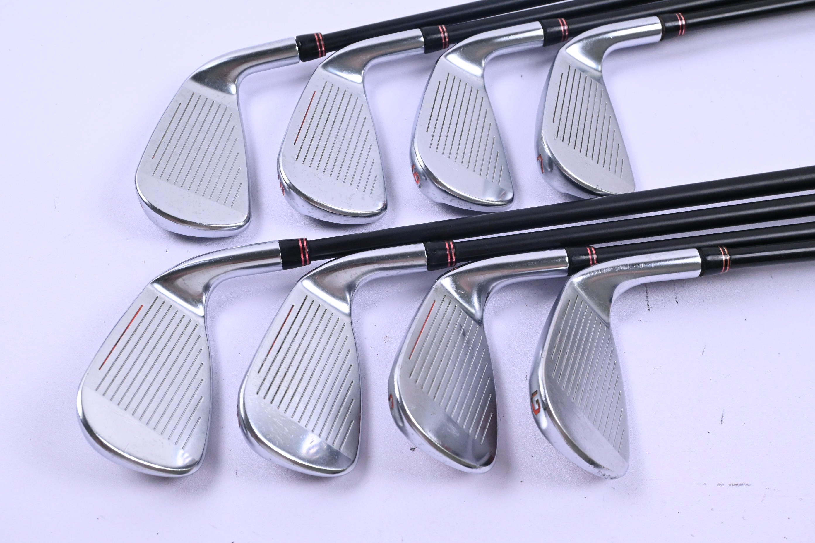Left Hand Cobra AMP Forged Irons / 4-PW+GW / Regular Flex Cobra AMP 65 Shafts