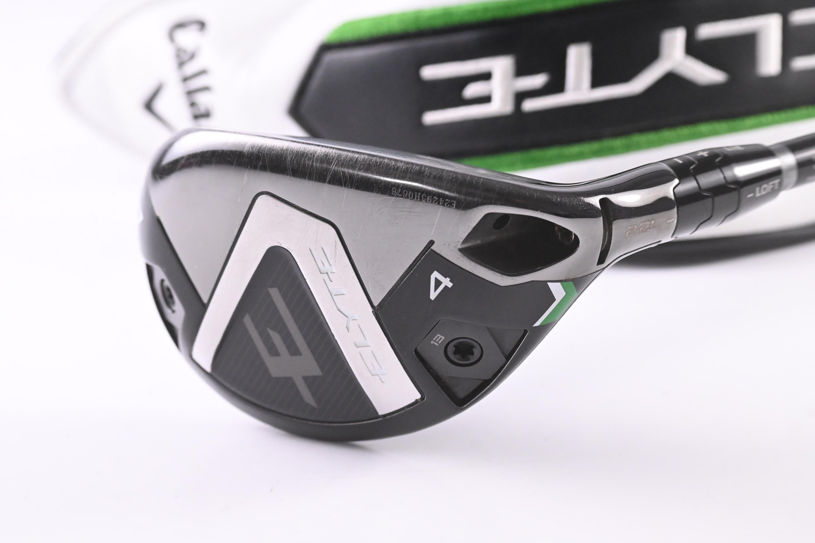 Callaway Elyte #4 Hybrid / 22 Degree / Regular Flex Denali Charcoal 60 Shaft