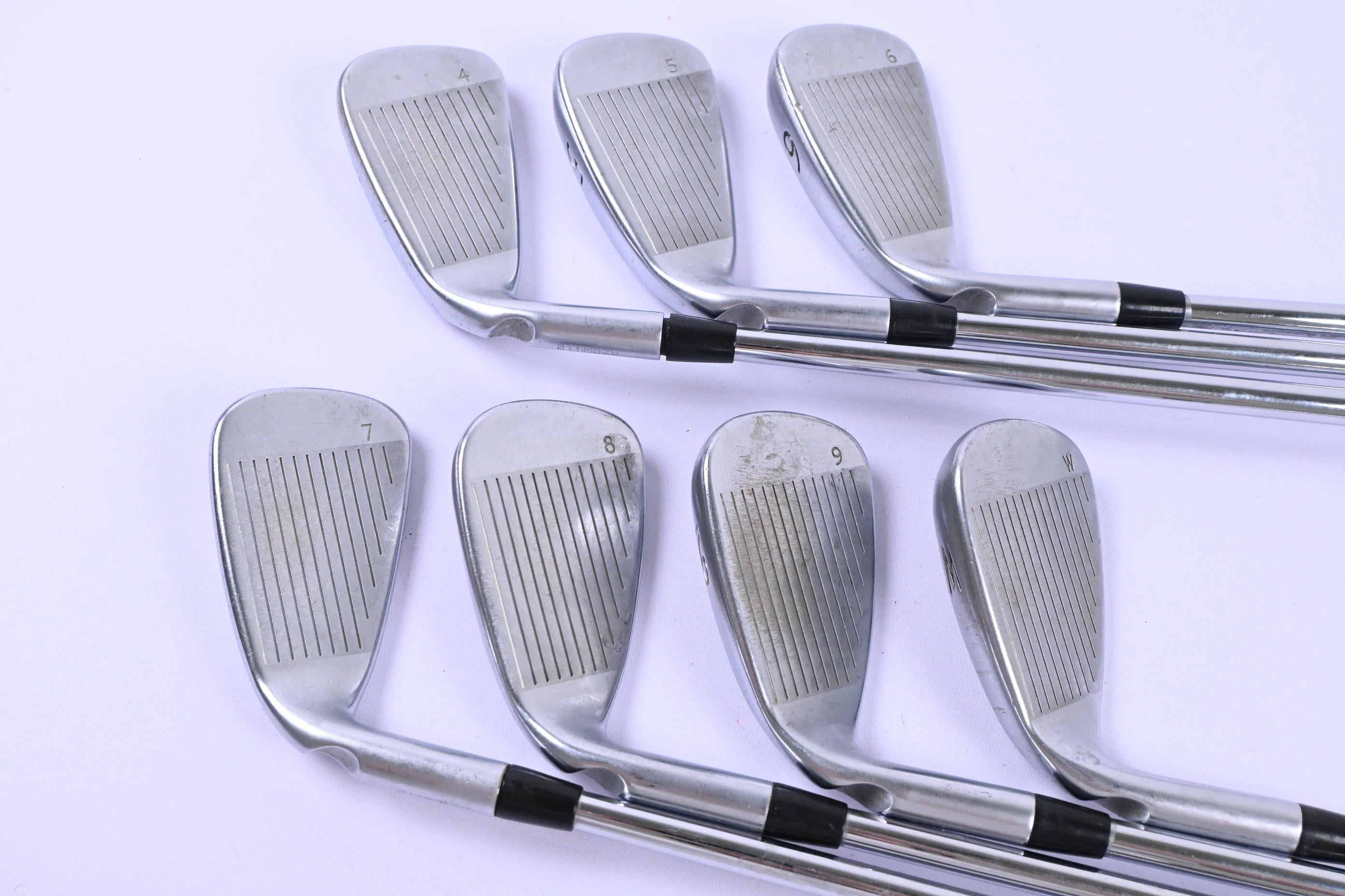 Ping G400 Irons / 4-PW / Red Dot / Regular Flex Ping AWT 2.0 Shafts