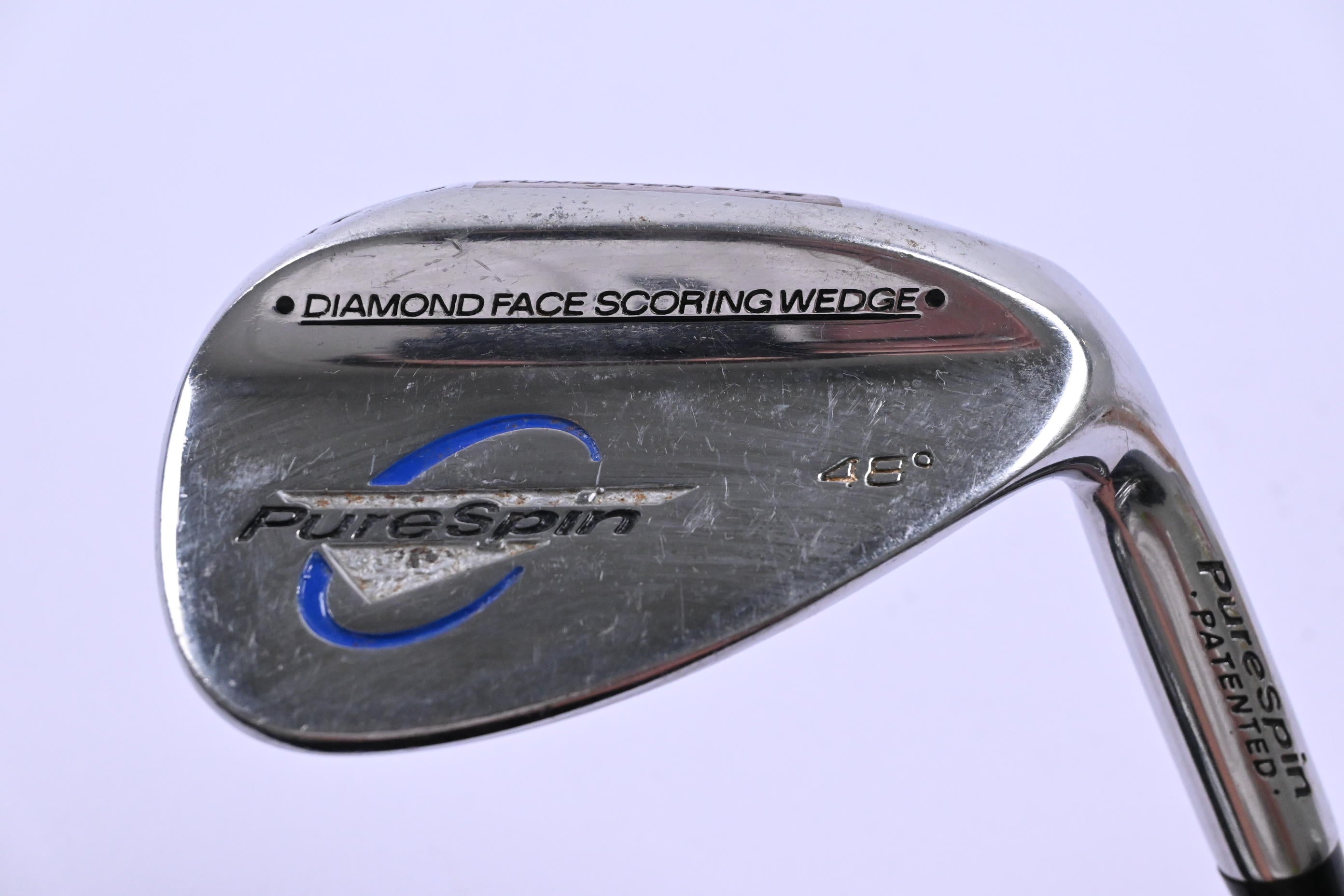 PureSpin Diamond Face Gap Wedge / 48 Degree / Wedge Flex PureSpin Shaft