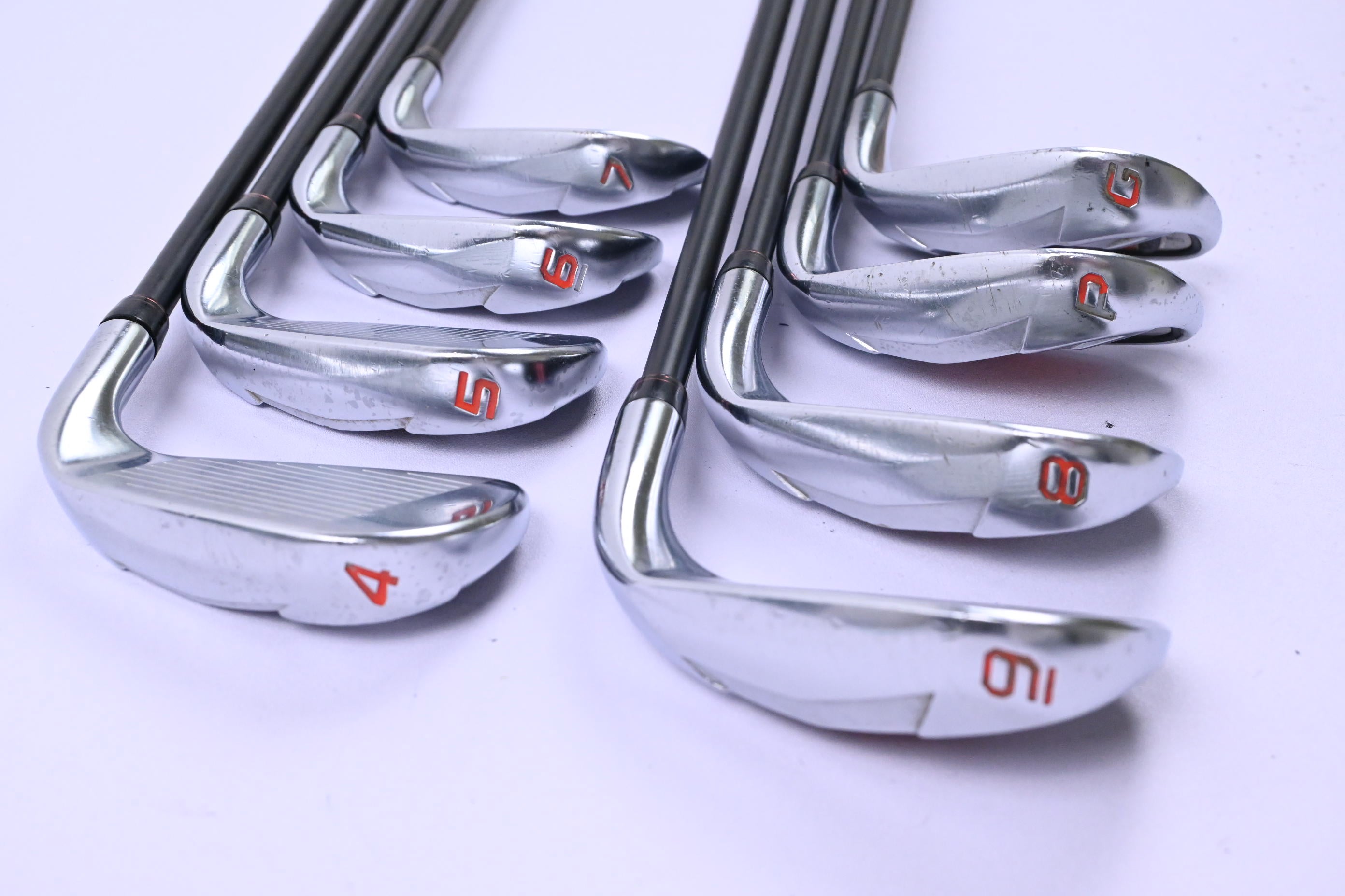Left Hand Cobra AMP Forged Irons / 4-PW+GW / Regular Flex Cobra AMP 65 Shafts