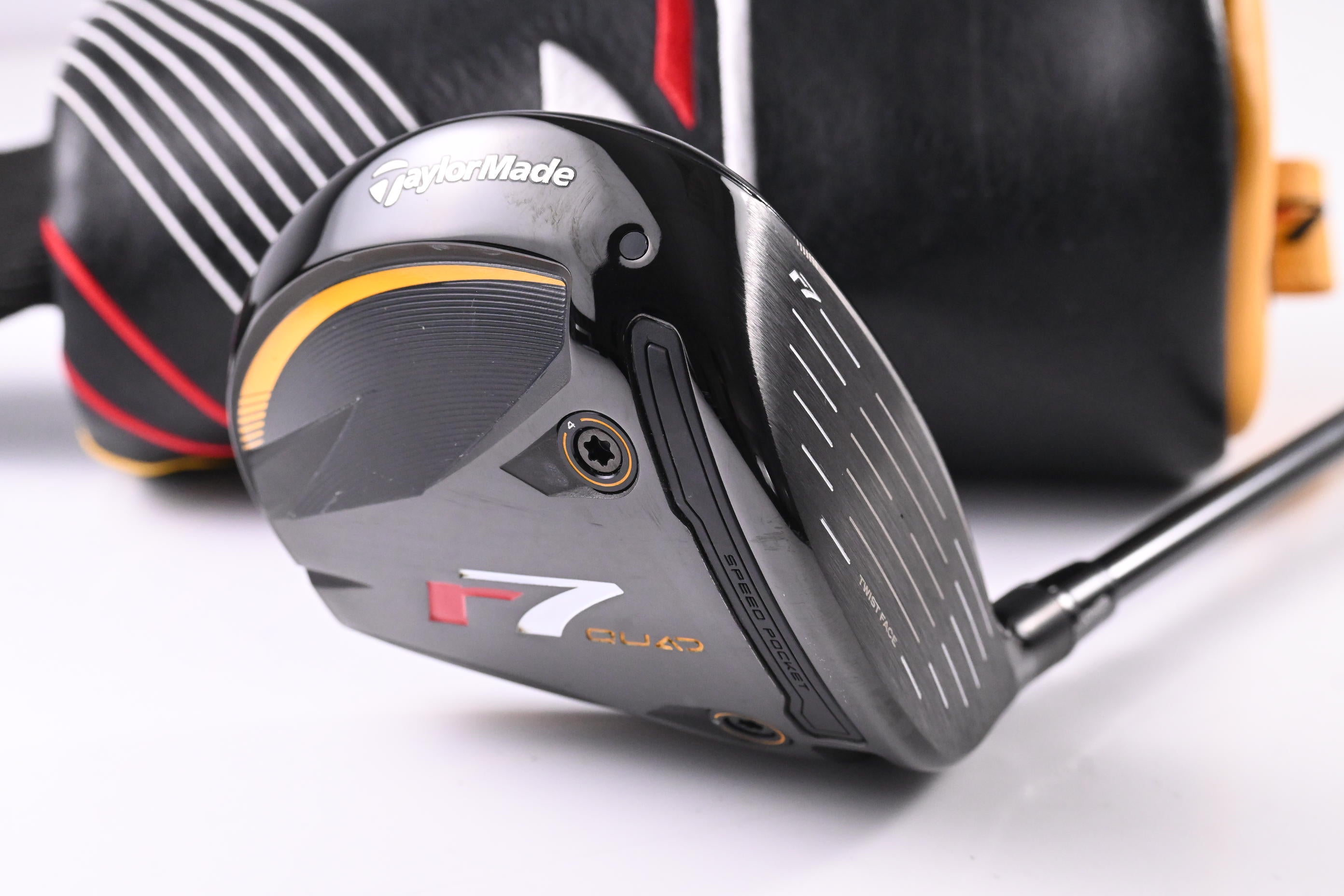 Taylormade R7 Quad Mini Driver / 13.5 Degree / Stiff Flex Fujikura Speeder MD 6