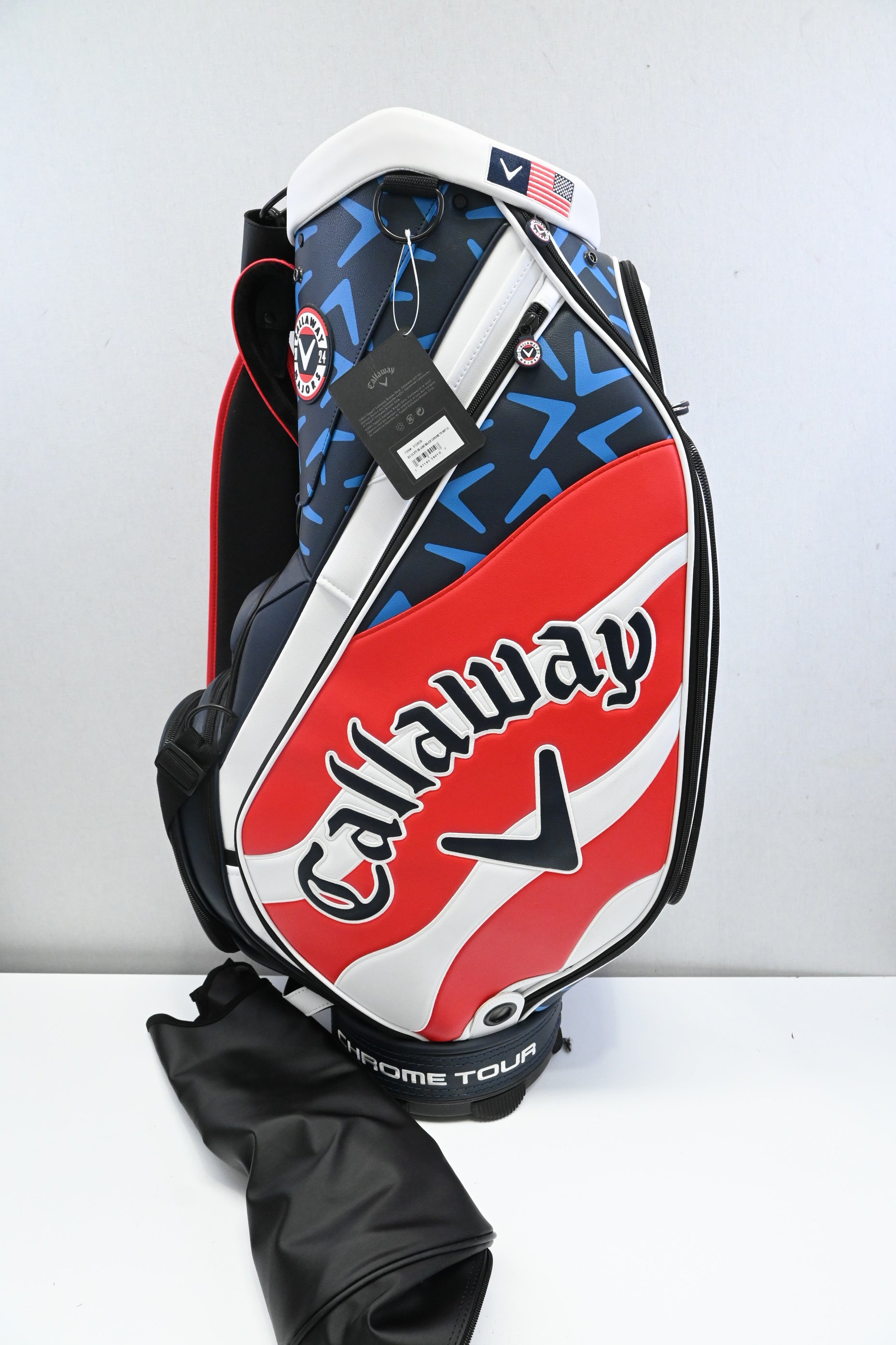 Callaway Chrome Tour June Major Tour Bag / 6-Way / Red, White, Blue