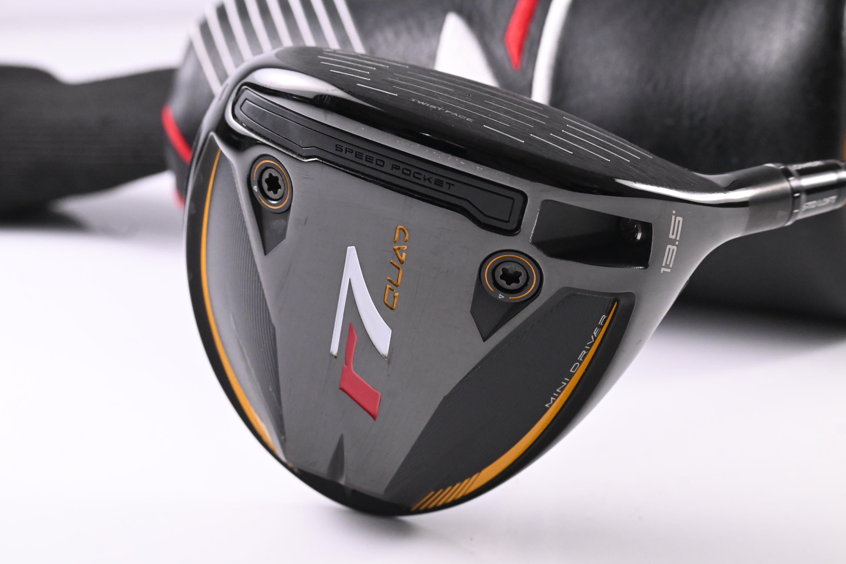 Taylormade R7 Quad Mini Driver / 13.5 Degree / Stiff Flex Fujikura Speeder MD 6