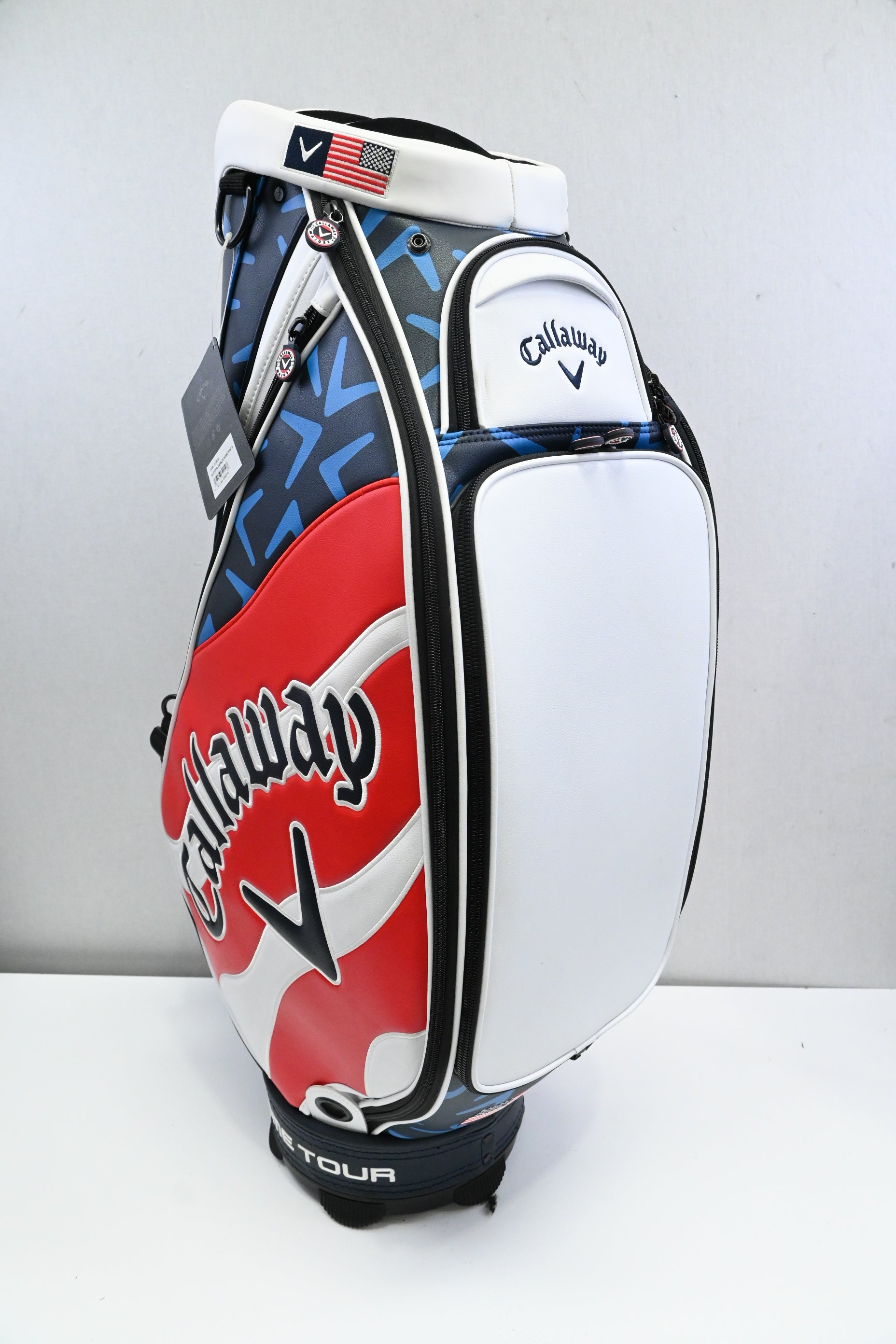Callaway Chrome Tour June Major Tour Bag / 6-Way / Red, White, Blue