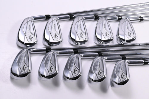 Callaway Elyte Irons / 5-PW+GW+AW+SW / Regular Flex Steel Shafts