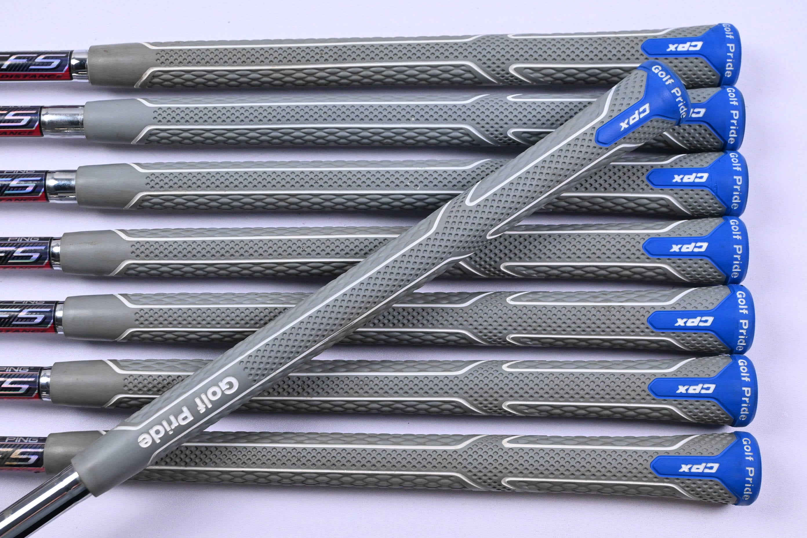 Ping G30 Irons / 4-PW+SW / Red Dot / Senior Flex Ping CFS Distance Shafts