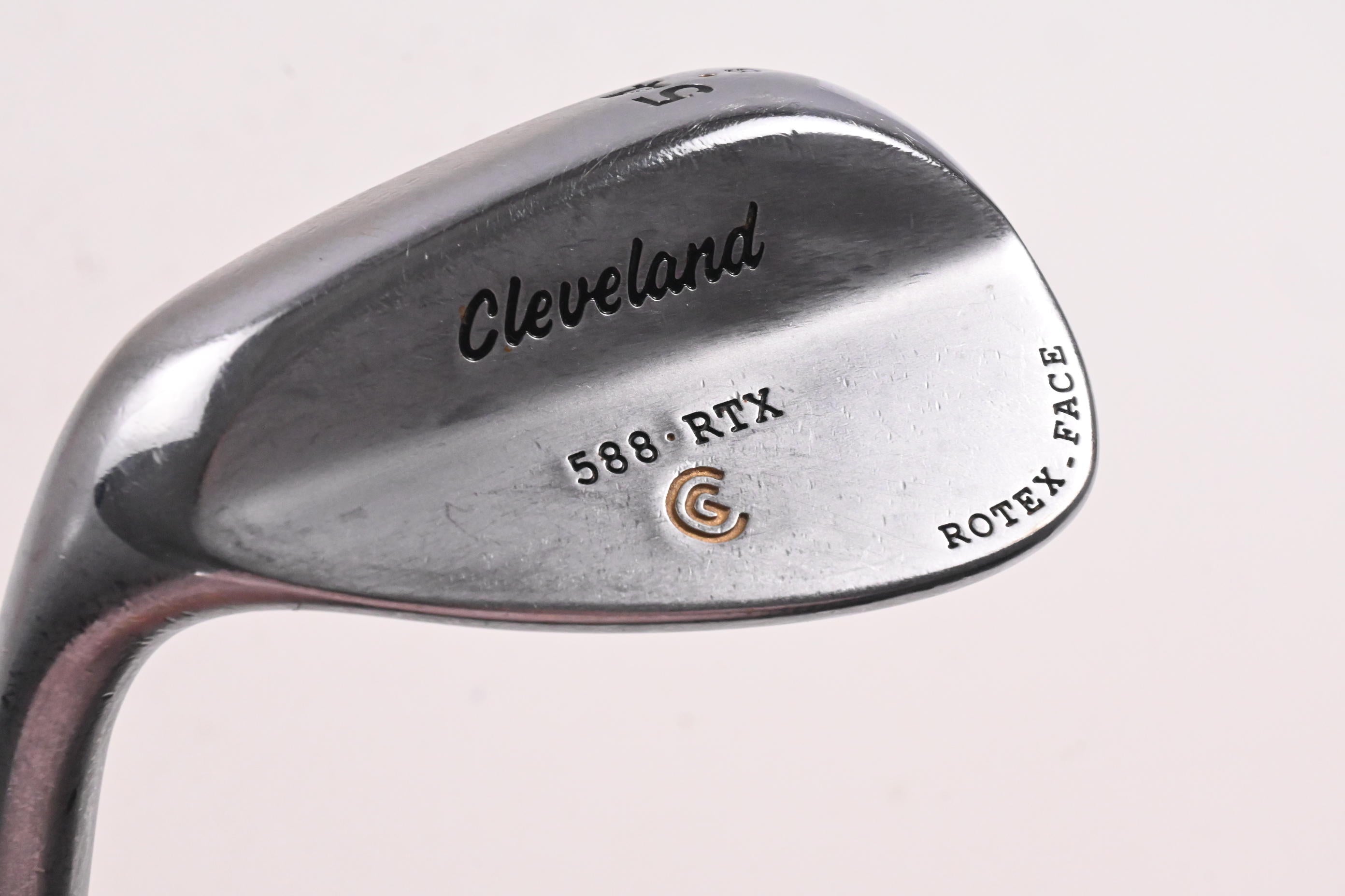 Left Hand Cleveland 588 RTX Sand Wedge / 54 Degree / Wedge Flex Dynamic Gold