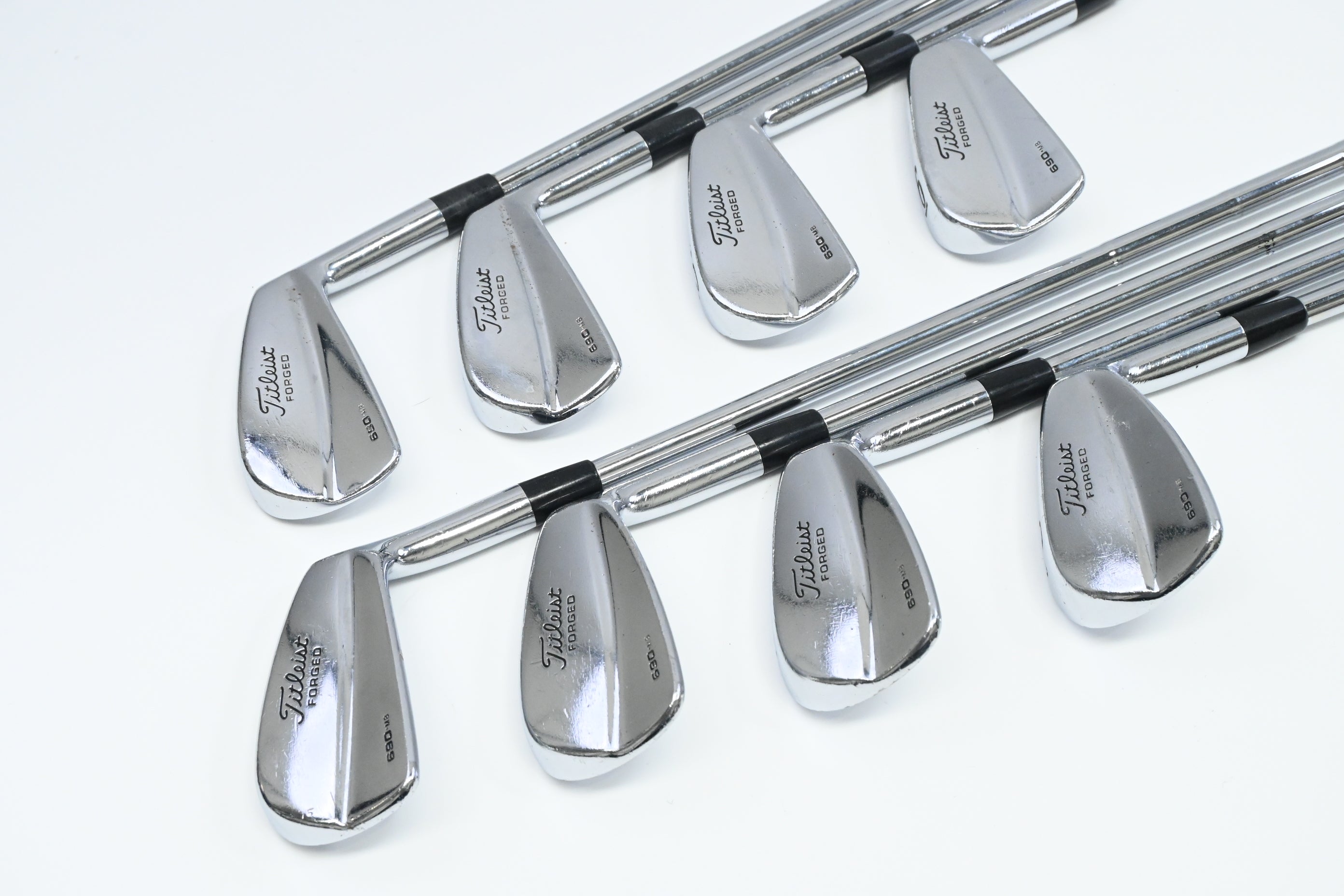 Titleist 690.MB Irons / 3-PW / Stiff Flex Dynamic Gold S300 Shafts