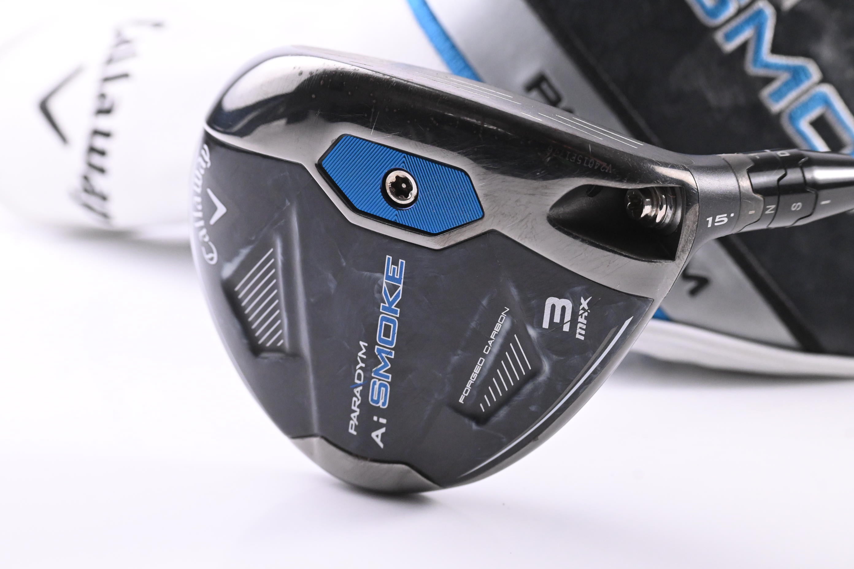 Callaway Paradym Ai Smoke Max #3 Wood / 15 Degree / Stiff Flex Tensei AV Blue 65