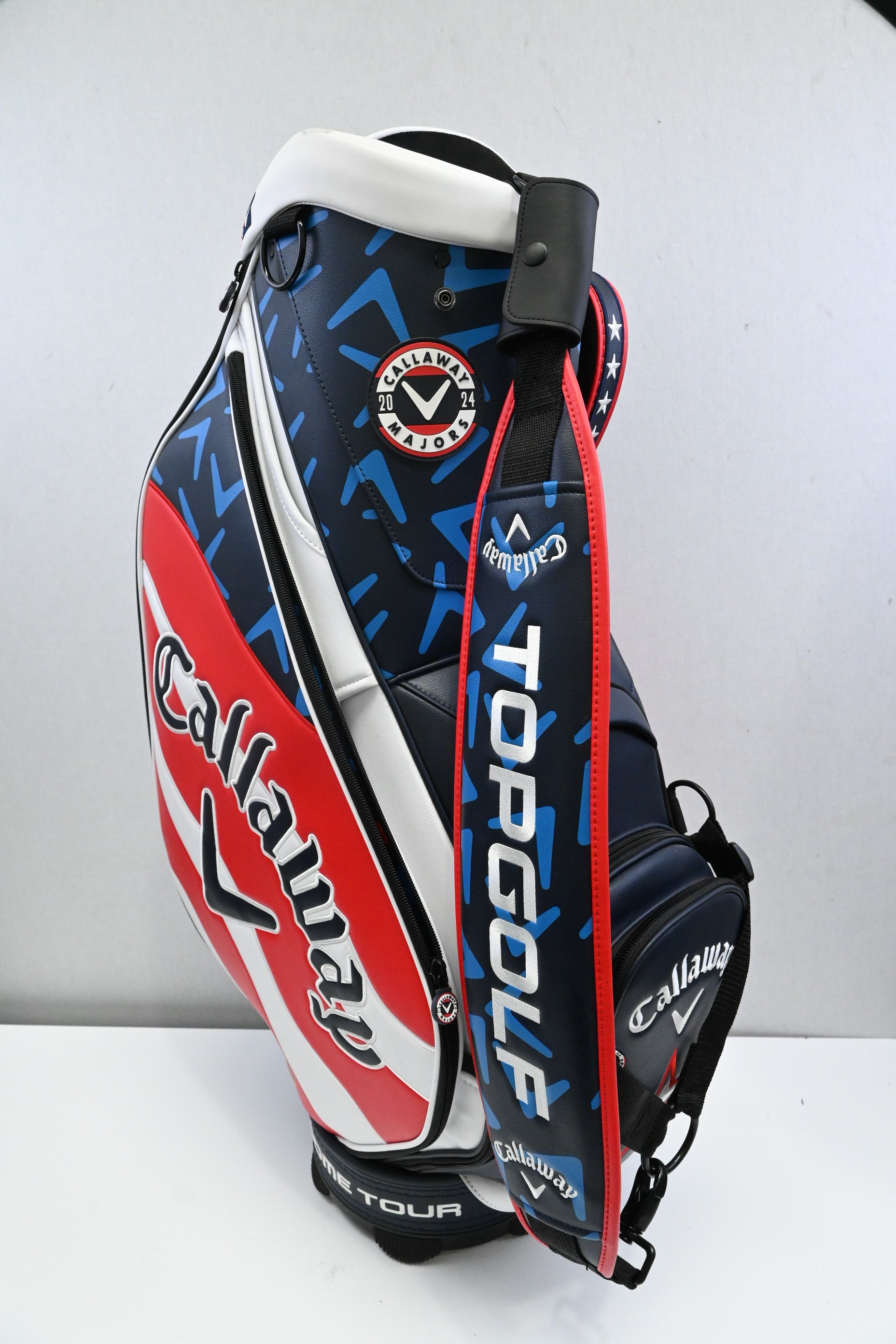 Callaway Chrome Tour June Major Tour Bag / 6-Way / Red, White, Blue