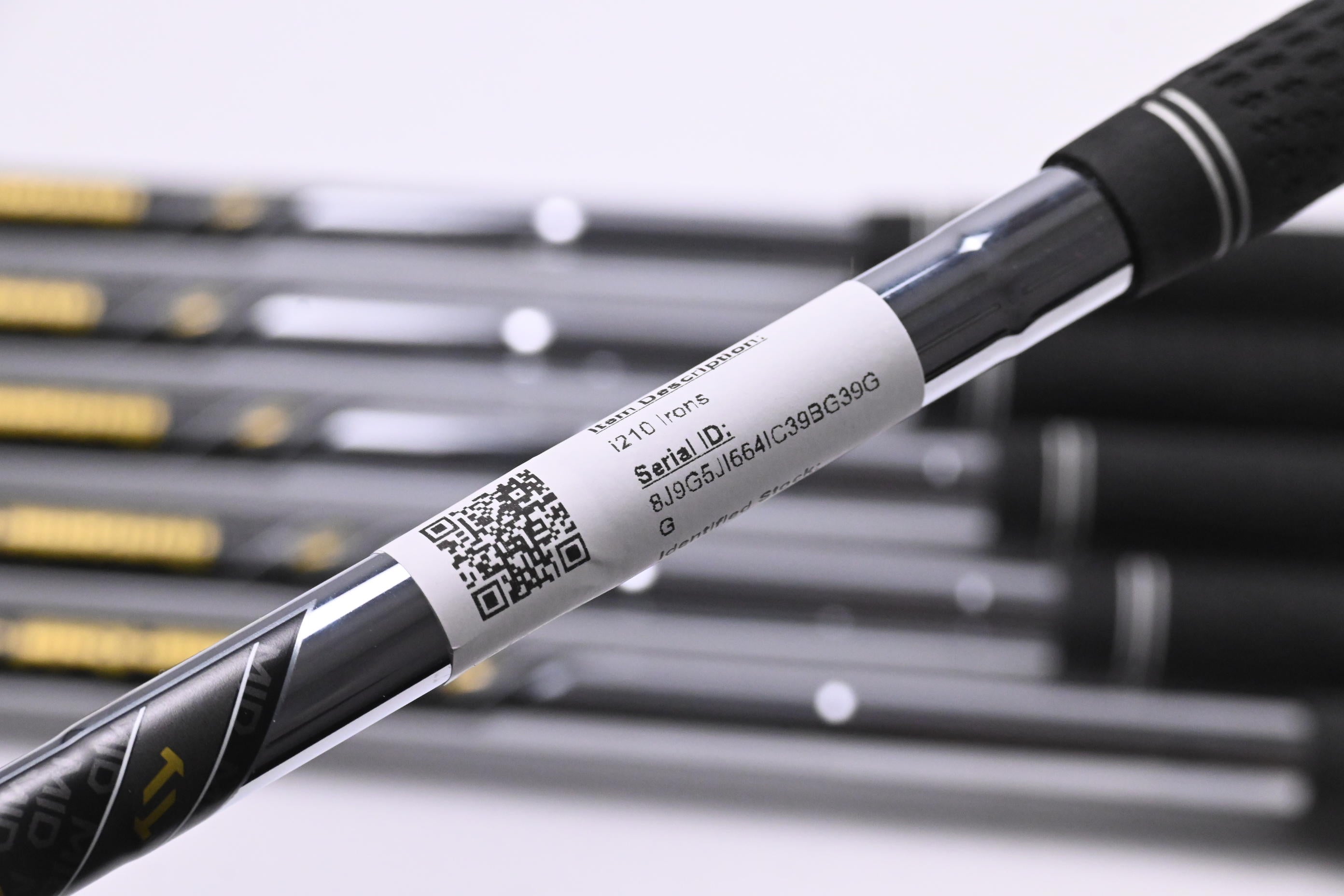 Ping i210 Irons / 5-PW / Blue Dot / Regular Flex Dynamic Gold Mid 100 R300