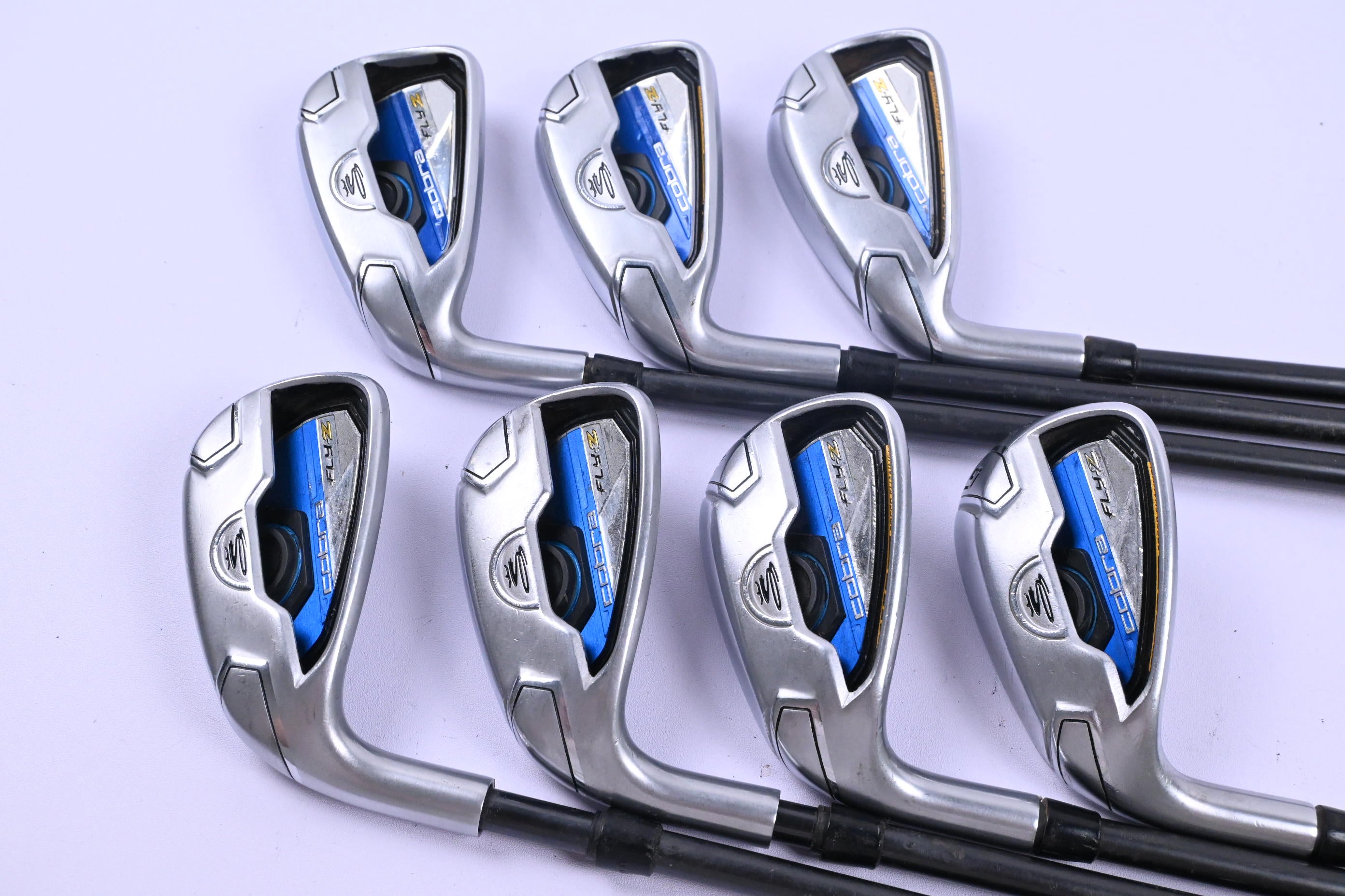 Left Hand Cobra Fly-Z Irons / 5-PW+GW / Regular Flex Cobra Fly-Z Shafts