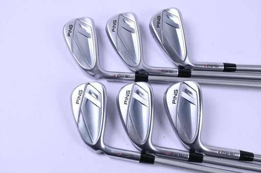 Left Hand Ping i540 Irons / 5-PW / Red Dot / Senior Flex Alta Quick 45 Shafts
