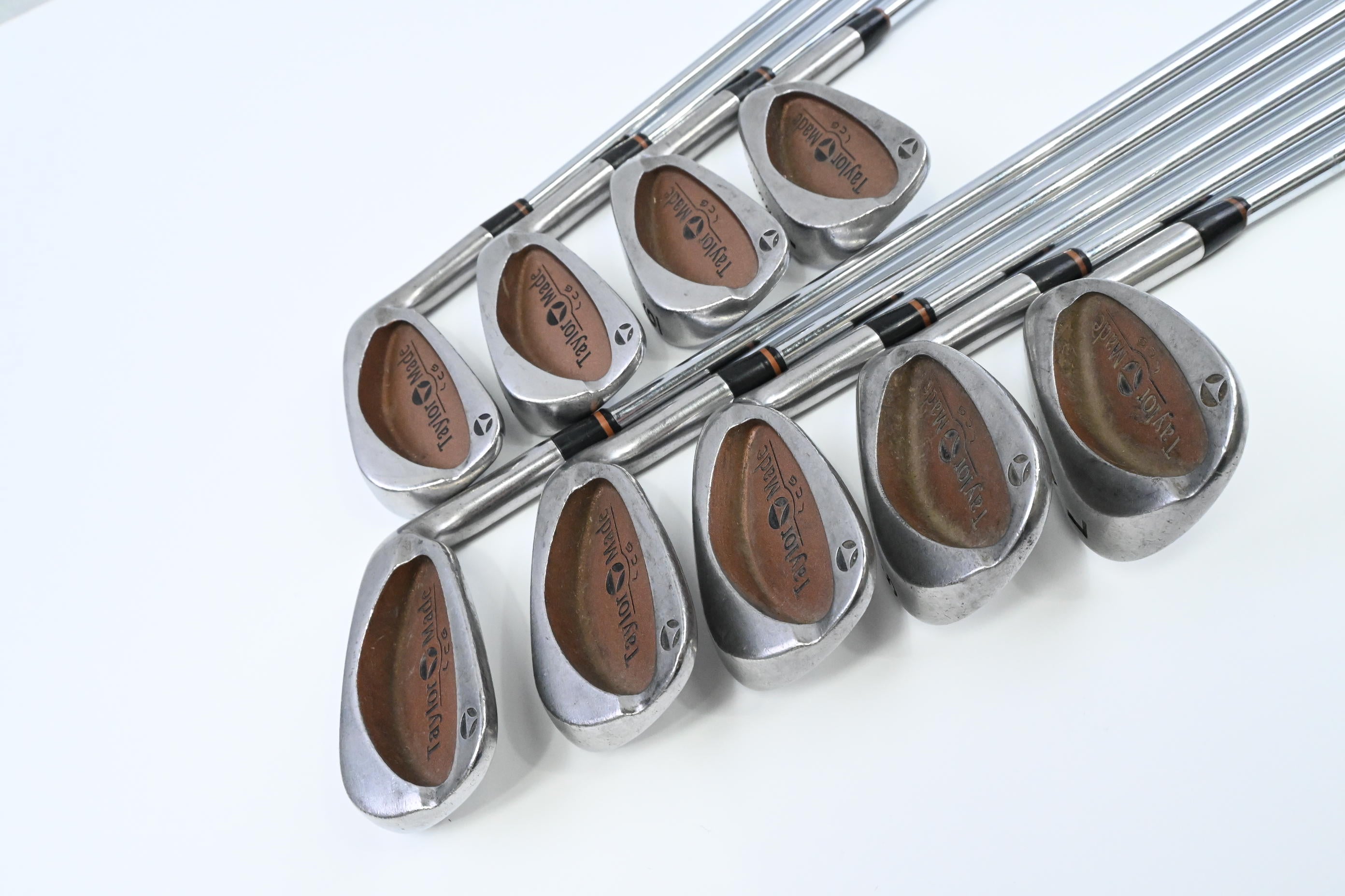 Taylormade Burner LCG Irons / 4-PW+SW+LW / Regular Flex Taylormade Rifle 80