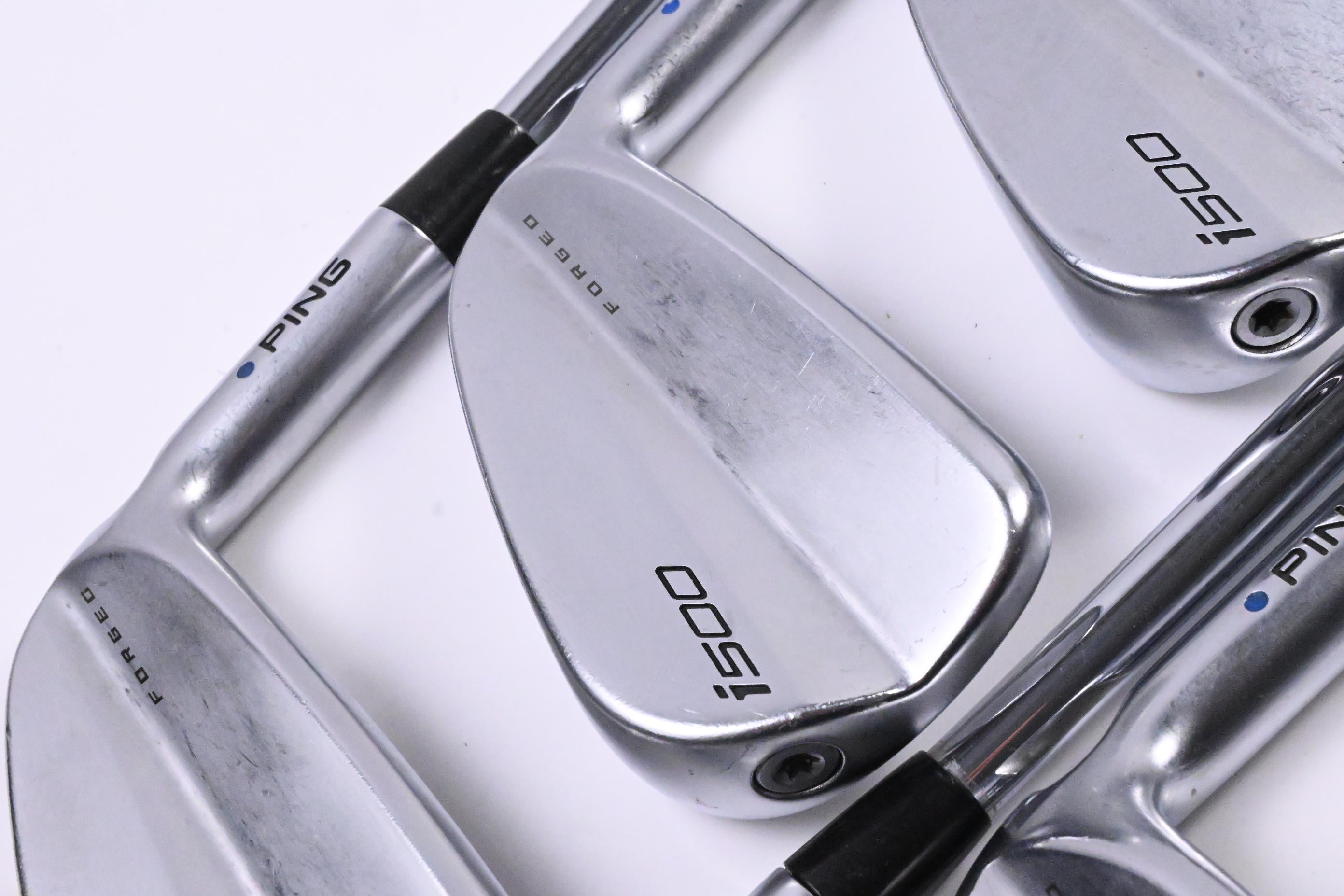 Ping i500 Irons / 5-PW / Blue Dot / Regular Flex Project X LZ 115 Shafts