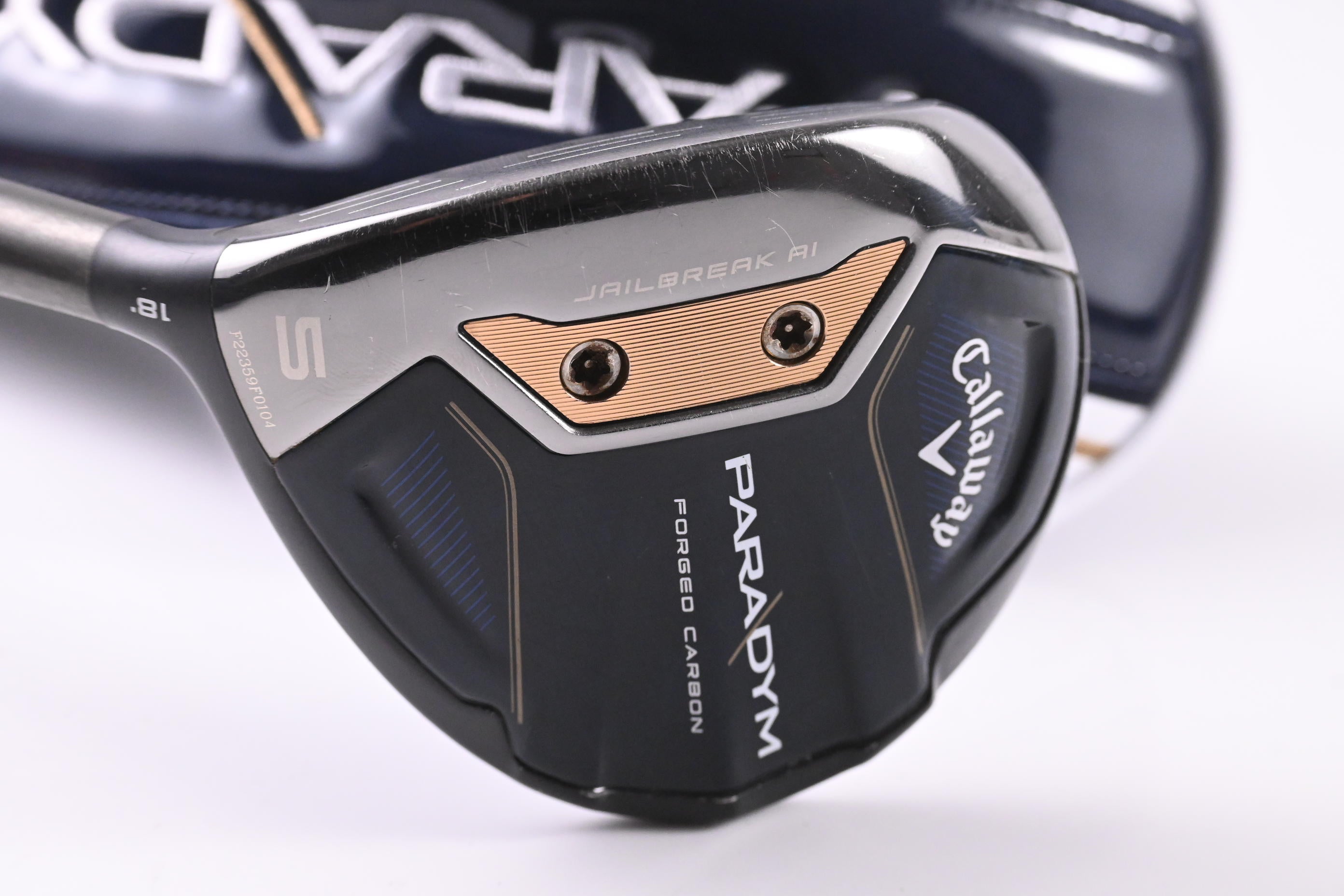 Left Hand Callaway Paradym #5 Wood / 18 Degree / Regular Flex HZRDUS Silver 60