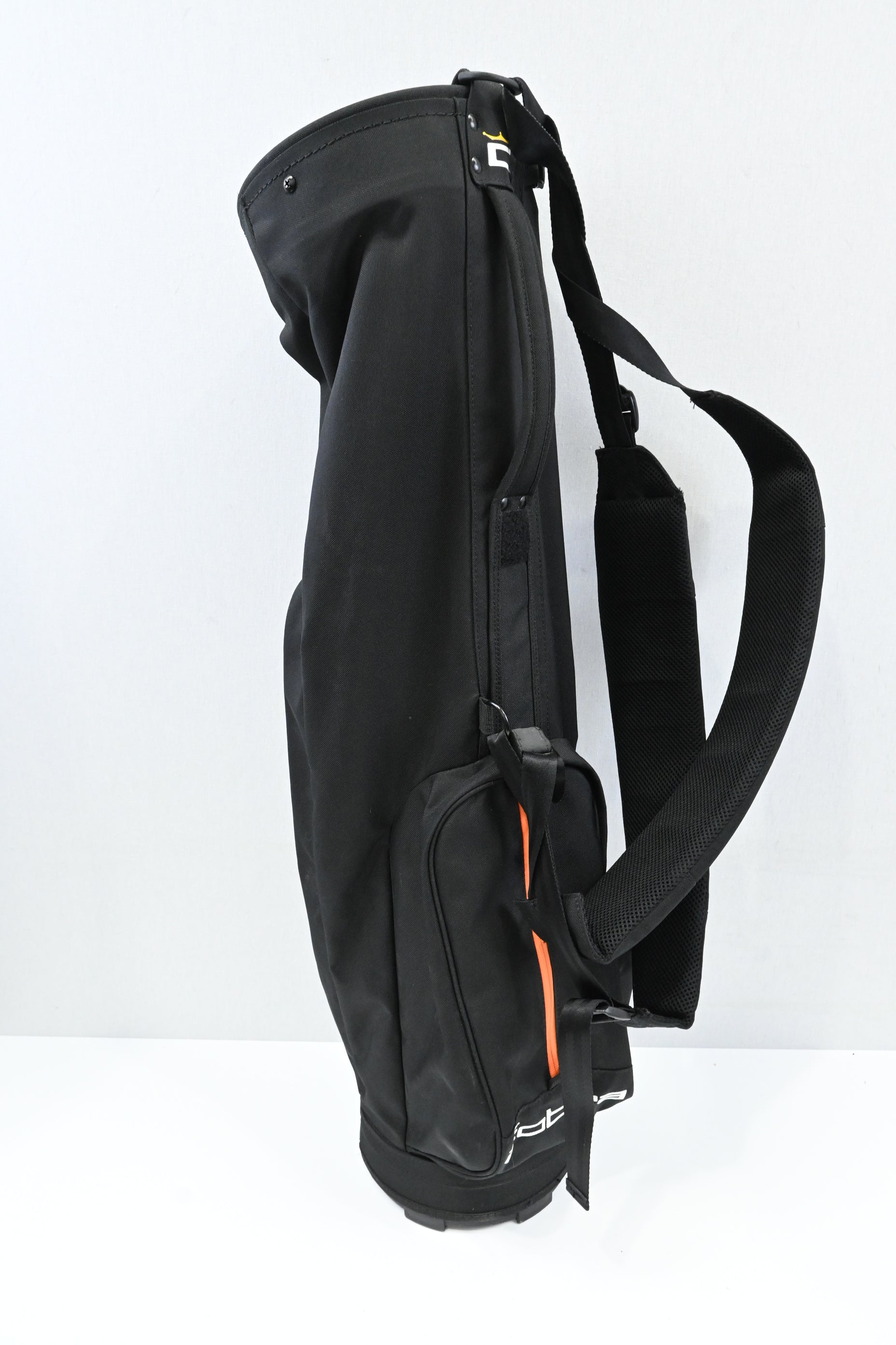 Cobra Pencil Bag / 2-Way Divider / Black, Orange