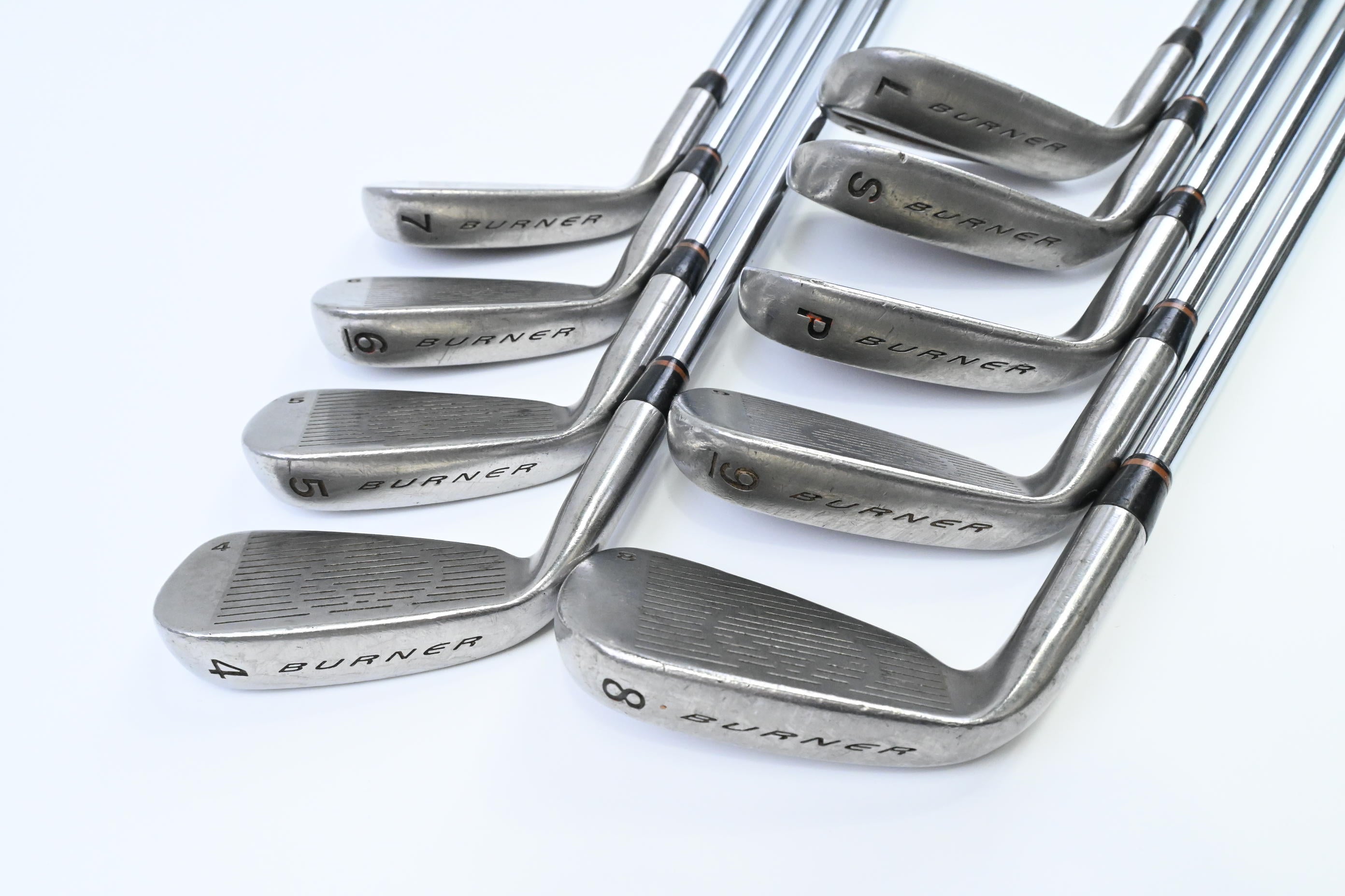 Taylormade Burner LCG Irons / 4-PW+SW+LW / Regular Flex Taylormade Rifle 80