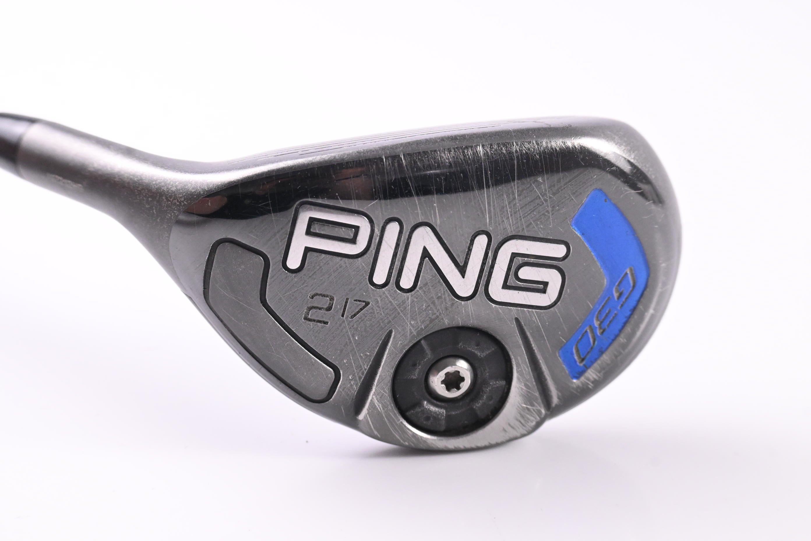 Left Hand Ping G30 #2 Hybrid / 17 Degree / Stiff Flex Ping TFC 419 Shaft