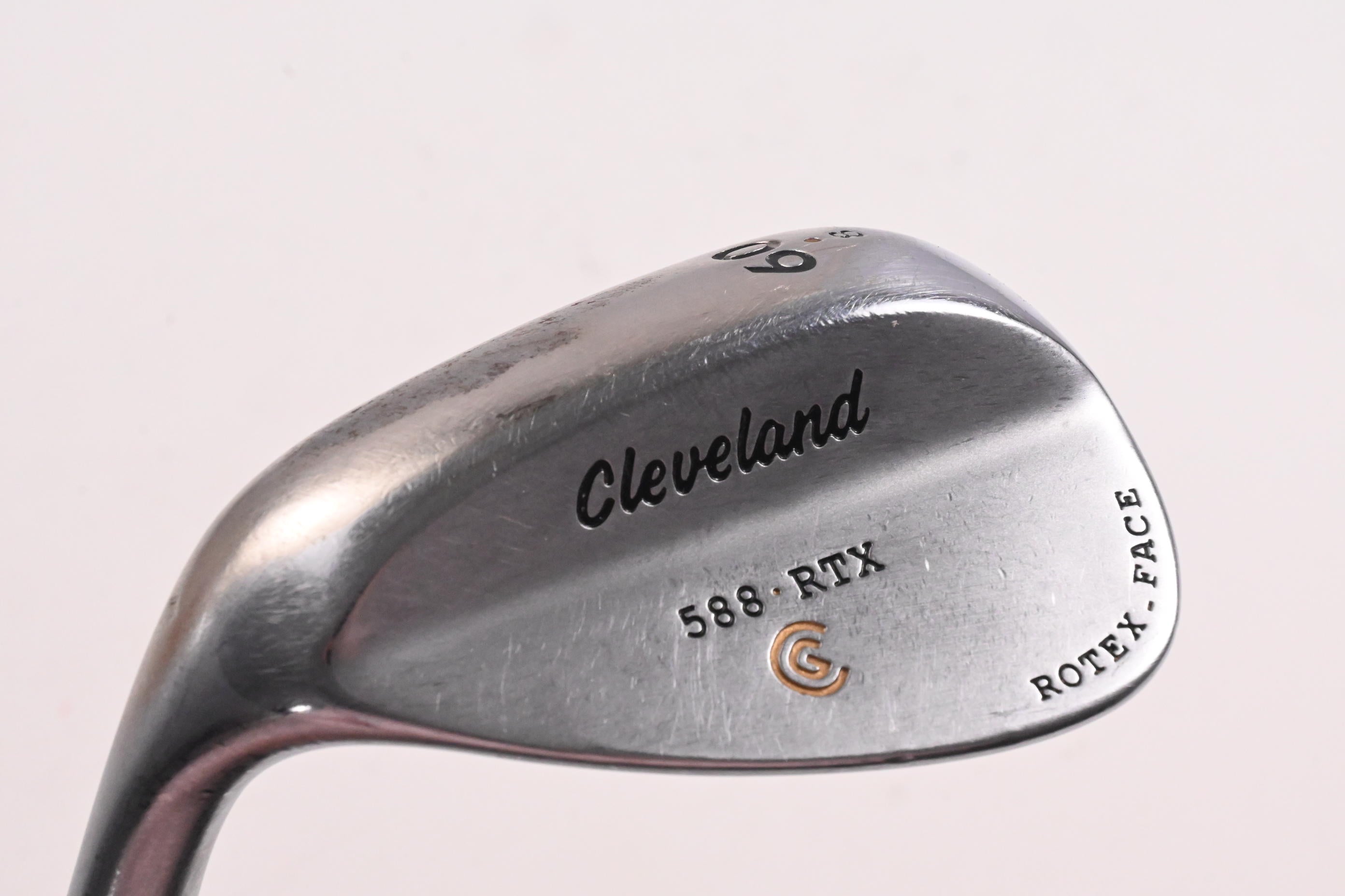 Left Hand Cleveland 588 RTX Lob Wedge / 60 Degree / Wedge Flex Dynamic Gold