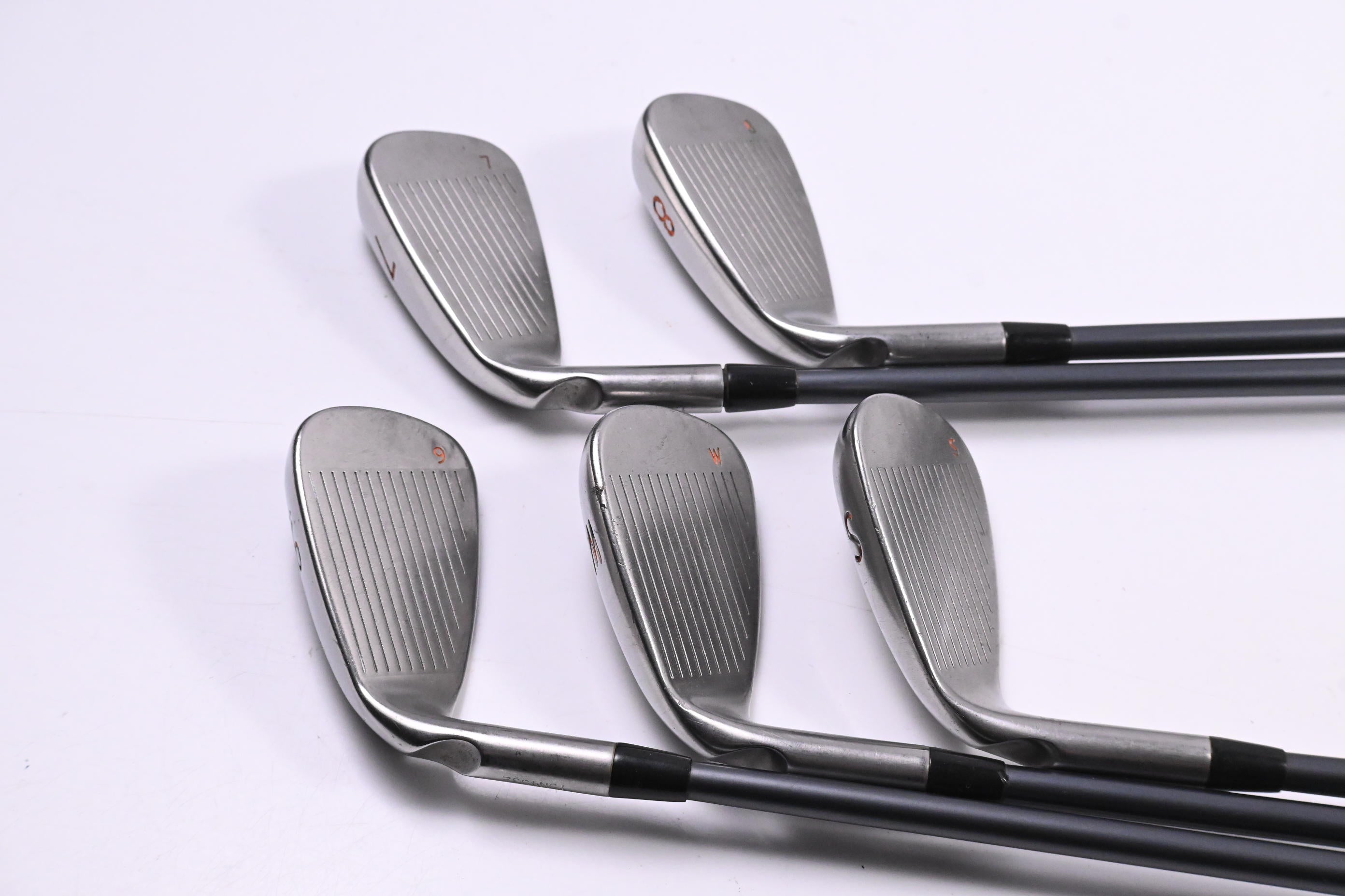 Ping G Series Irons / 7-PW+SW / Orange Dot / Senior Flex Ping CFS 65 Shafts