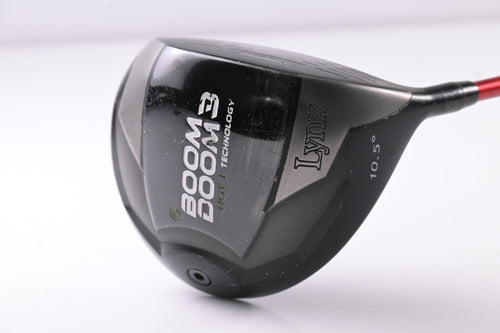 Lynx Boom Boom 3 Driver / 10.5 Degree / Stiff Flex GraFalloy ProLaunch Red 65