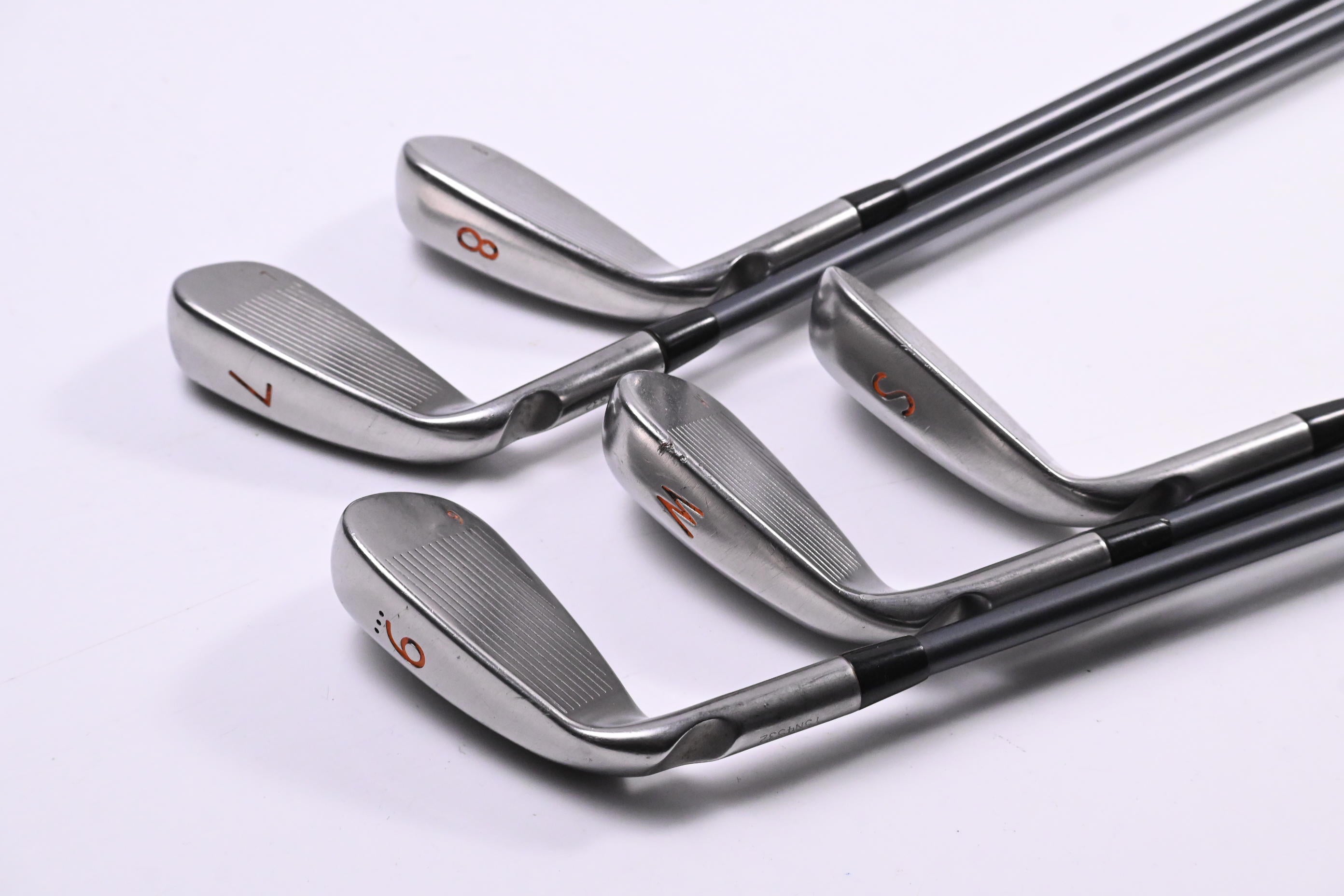Ping G Series Irons / 7-PW+SW / Orange Dot / Senior Flex Ping CFS 65 Shafts