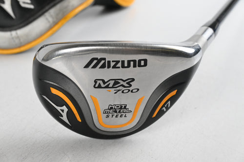 Mizuno MX-700 #2 Hybrid / 17 Degree / Stiff Flex Mizuno Exsar HS4 80 Shaft