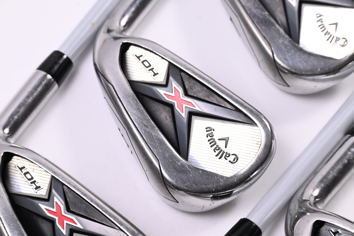 Callaway X Hot 2019 Irons / 5-PW / Senior Flex Project X PXV Red Shafts