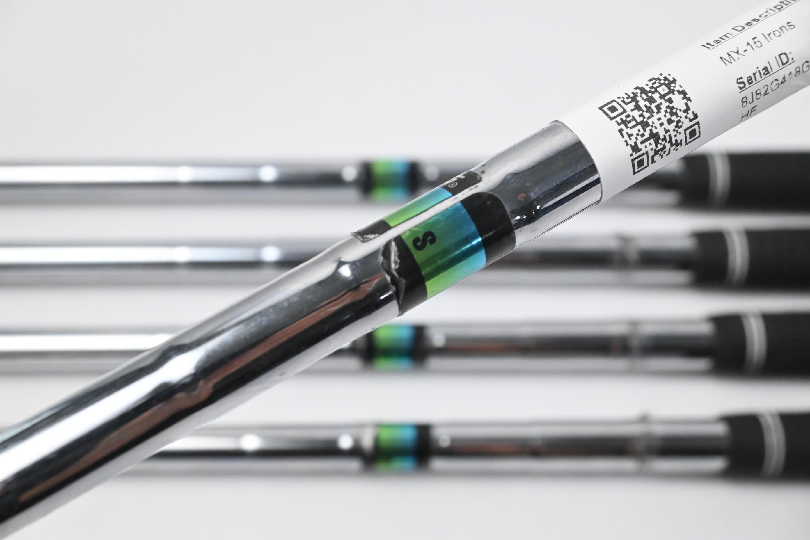 Mizuno MX-15 Irons / 7-PW+SW / Stiff Flex True Temper Release Shafts