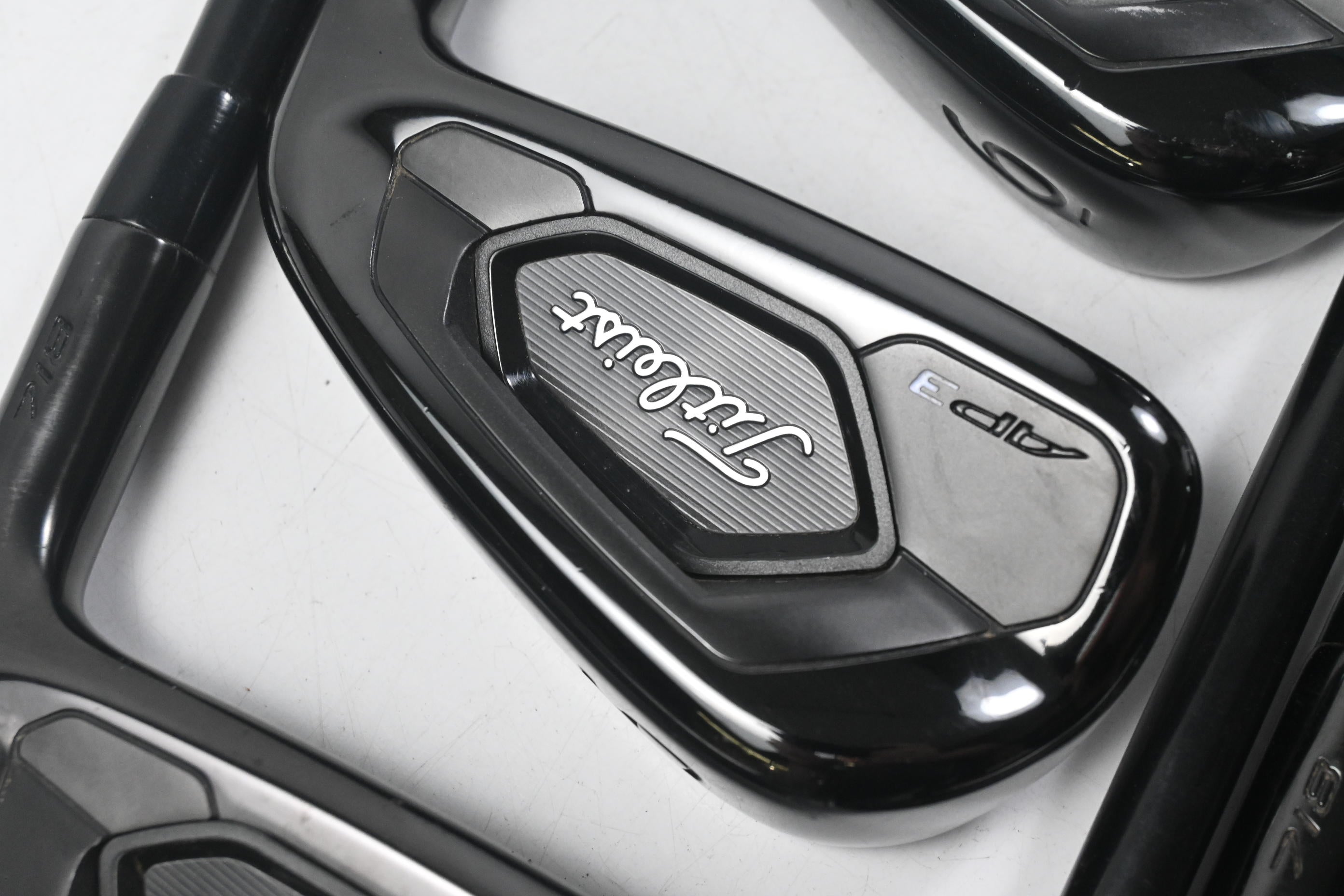 Titleist 718 AP3 Black Irons / 4-PW / Regular Flex AMT Black R300 Shafts