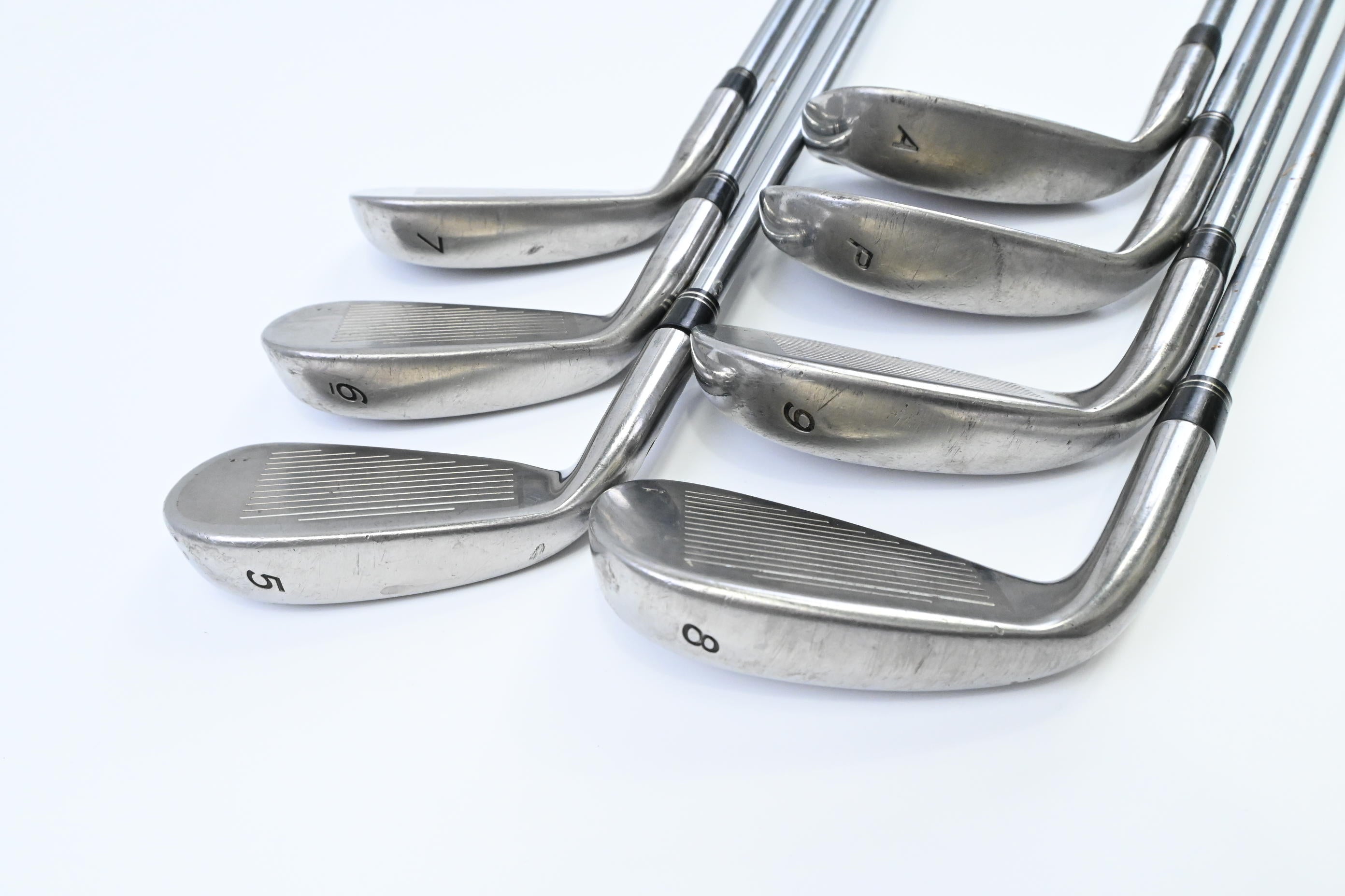 Taylormade Burner XD Irons / 5-PW+AW / Regular Flex Taylormade Reax 90 Shafts