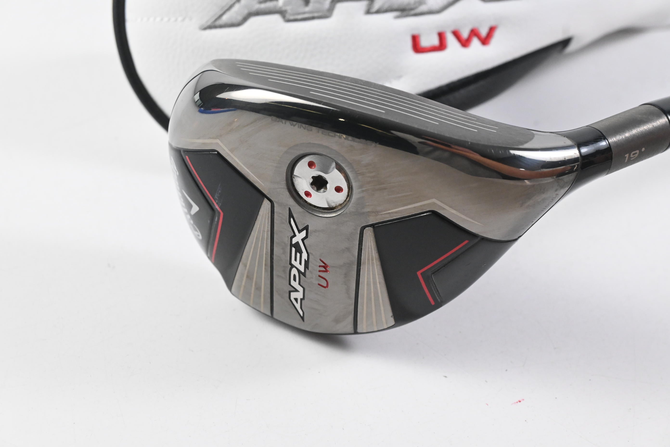 Callaway Apex UW 24 #3 Hybrid / 19 Degree / Stiff Flex MMT Black 70 Shaft