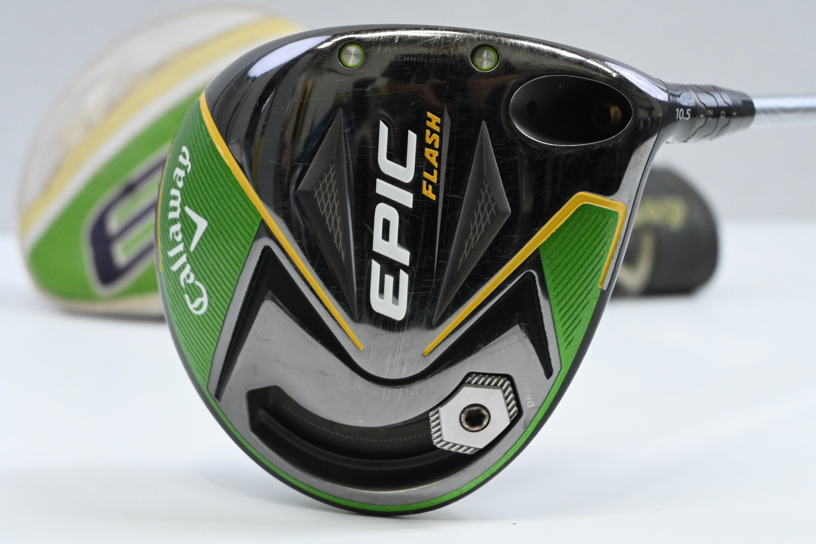 Callaway Epic Flash Driver / 10.5 Degree / Regular Flex Evenflow Green 55