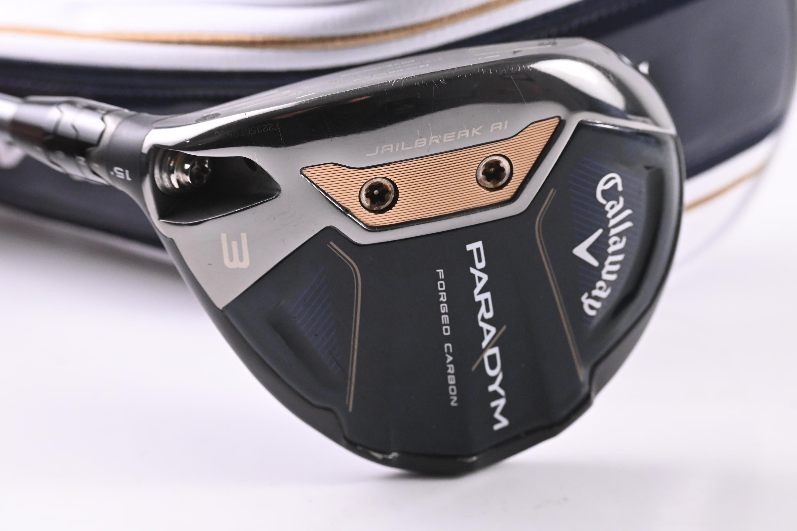 Left Hand Callaway Paradym #3 Wood / 15 Degree / Regular Flex HZRDUS Silver 60