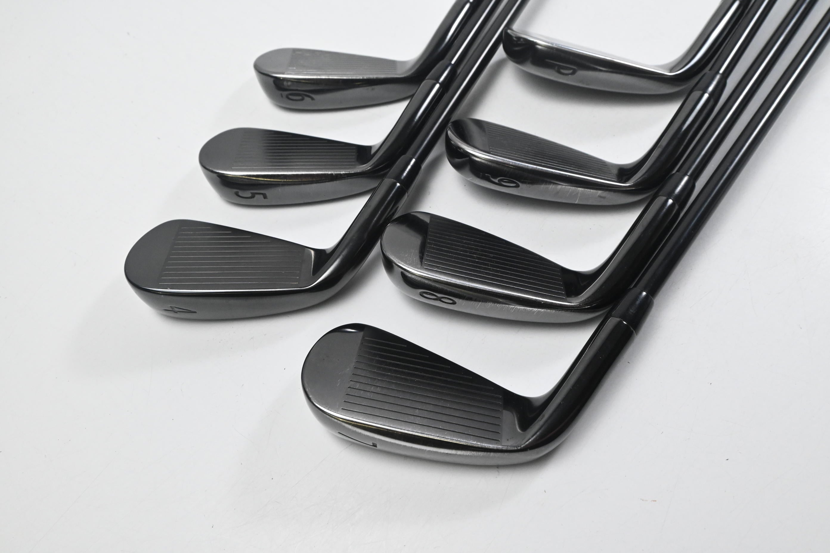 Titleist 718 AP3 Black Irons / 4-PW / Regular Flex AMT Black R300 Shafts