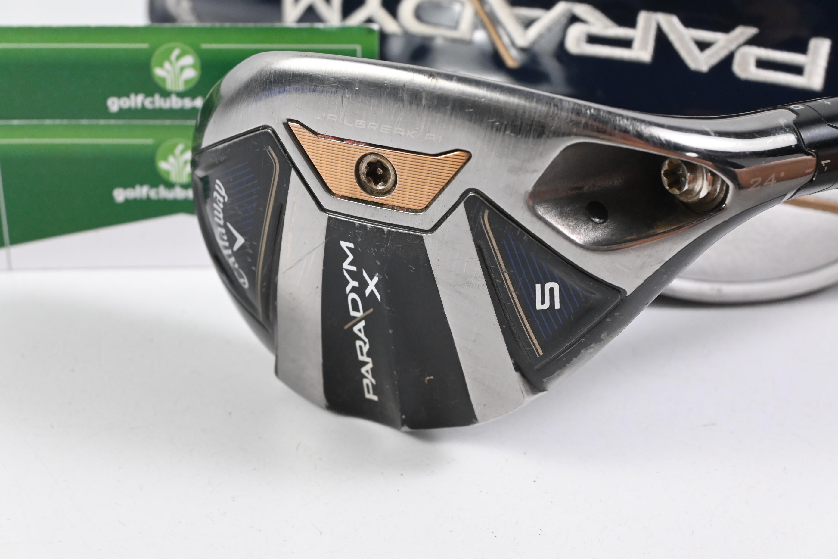Ladies Callaway Paradym X #5 Hybrid / 24 Degree / Ladies Flex Aldila Ascent