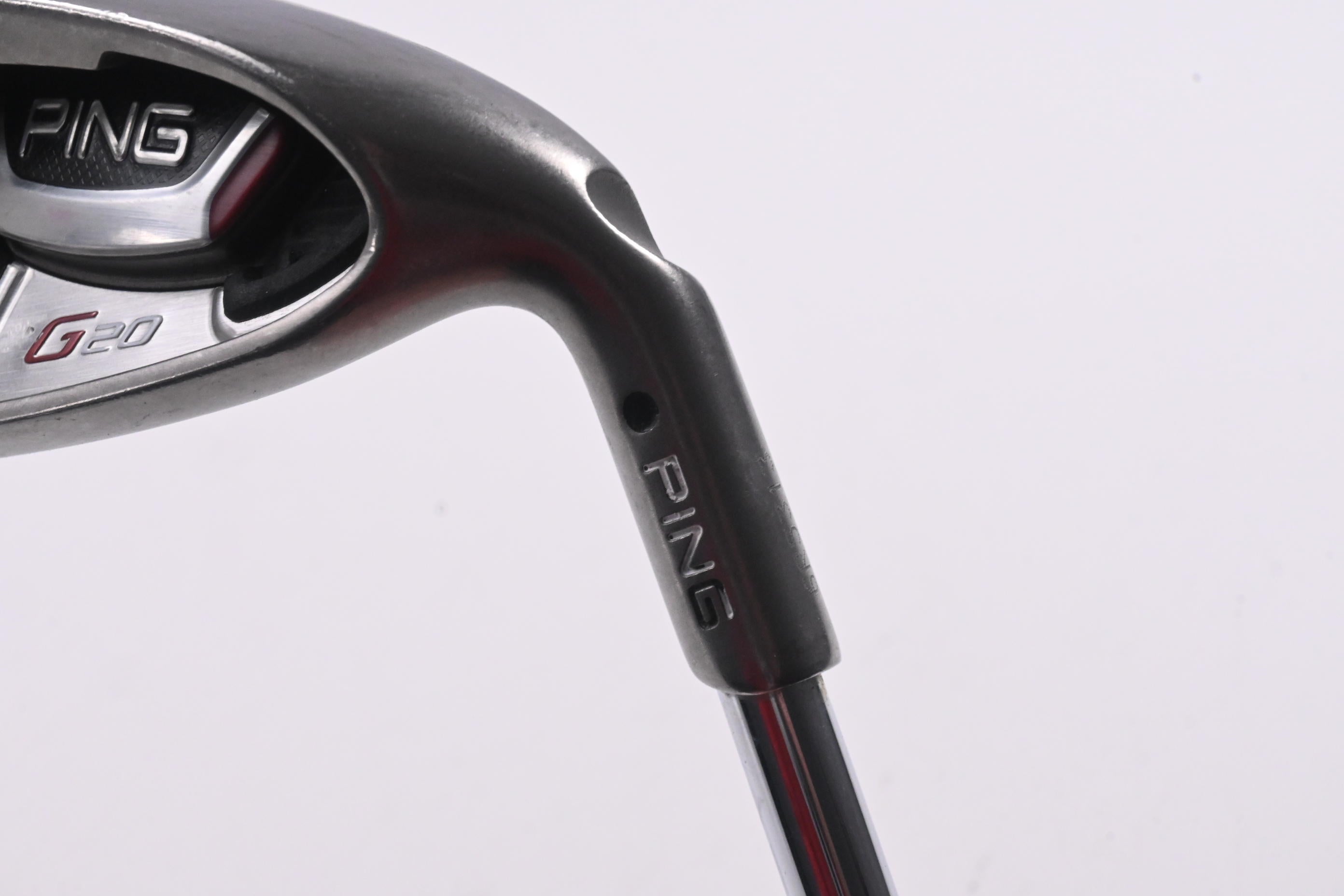 Ping G20 #8 Iron / Black Dot / Regular Flex Ping CFS Shaft