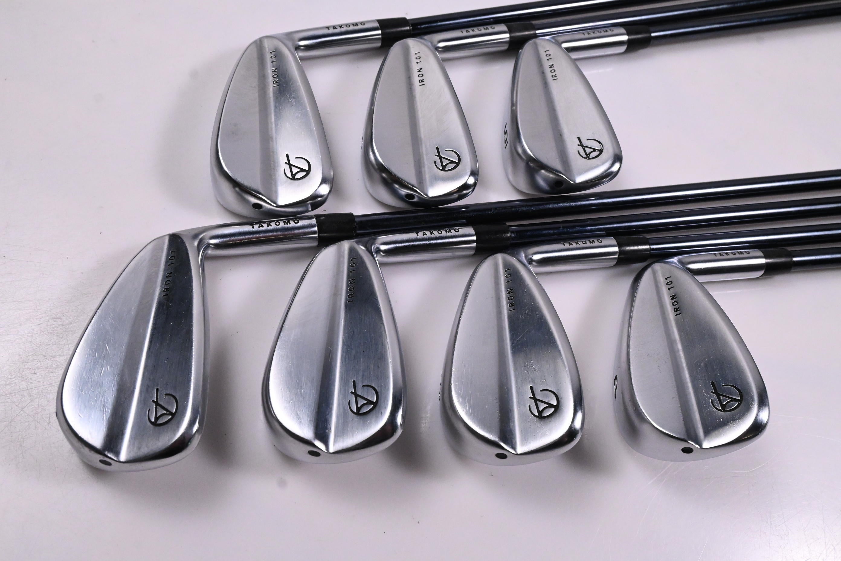 Takomo 101 Irons / 4-PW / Regular Flex Obsidian 75 Shafts