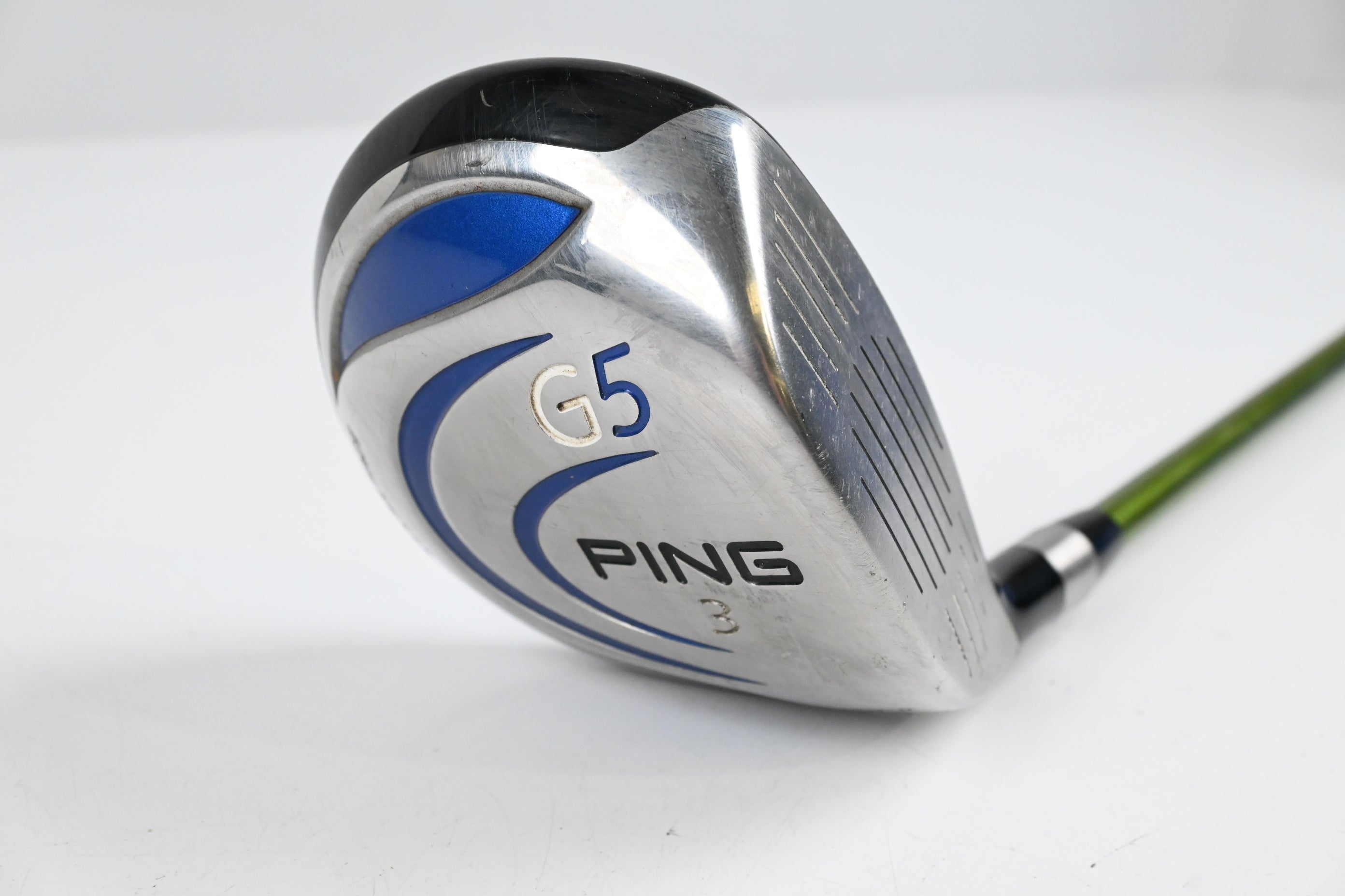 Ping G5 #3 Wood / 15 Degree / Stiff Flex Aldila NV Green 75 Shaft